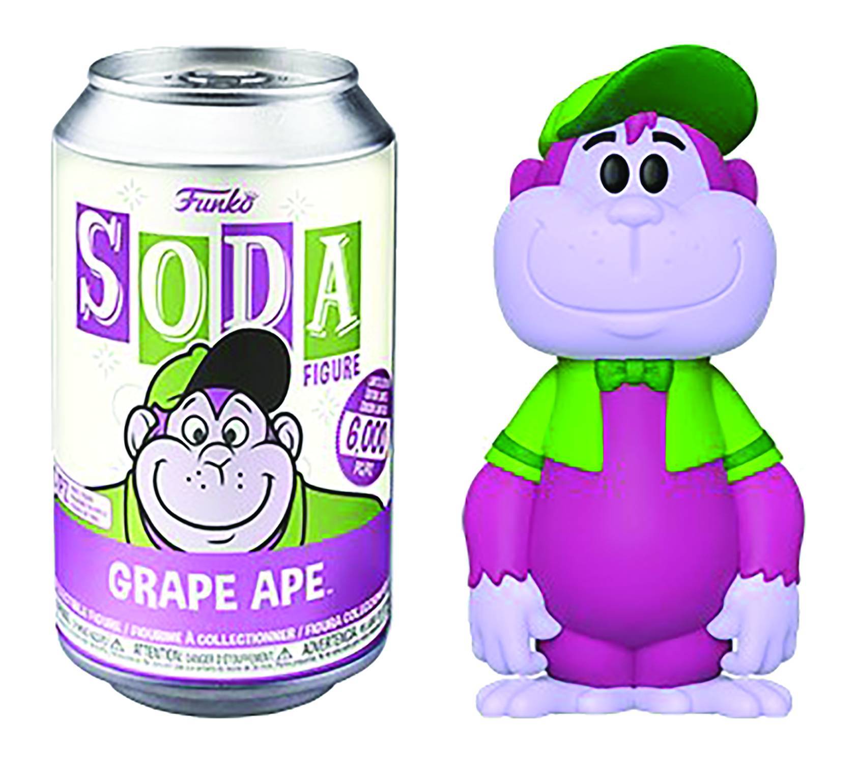 DEC198411 - VINYL SODA HANNA BARBERA GRAPE APE VINYL FIG W/CHASE - Previews  World