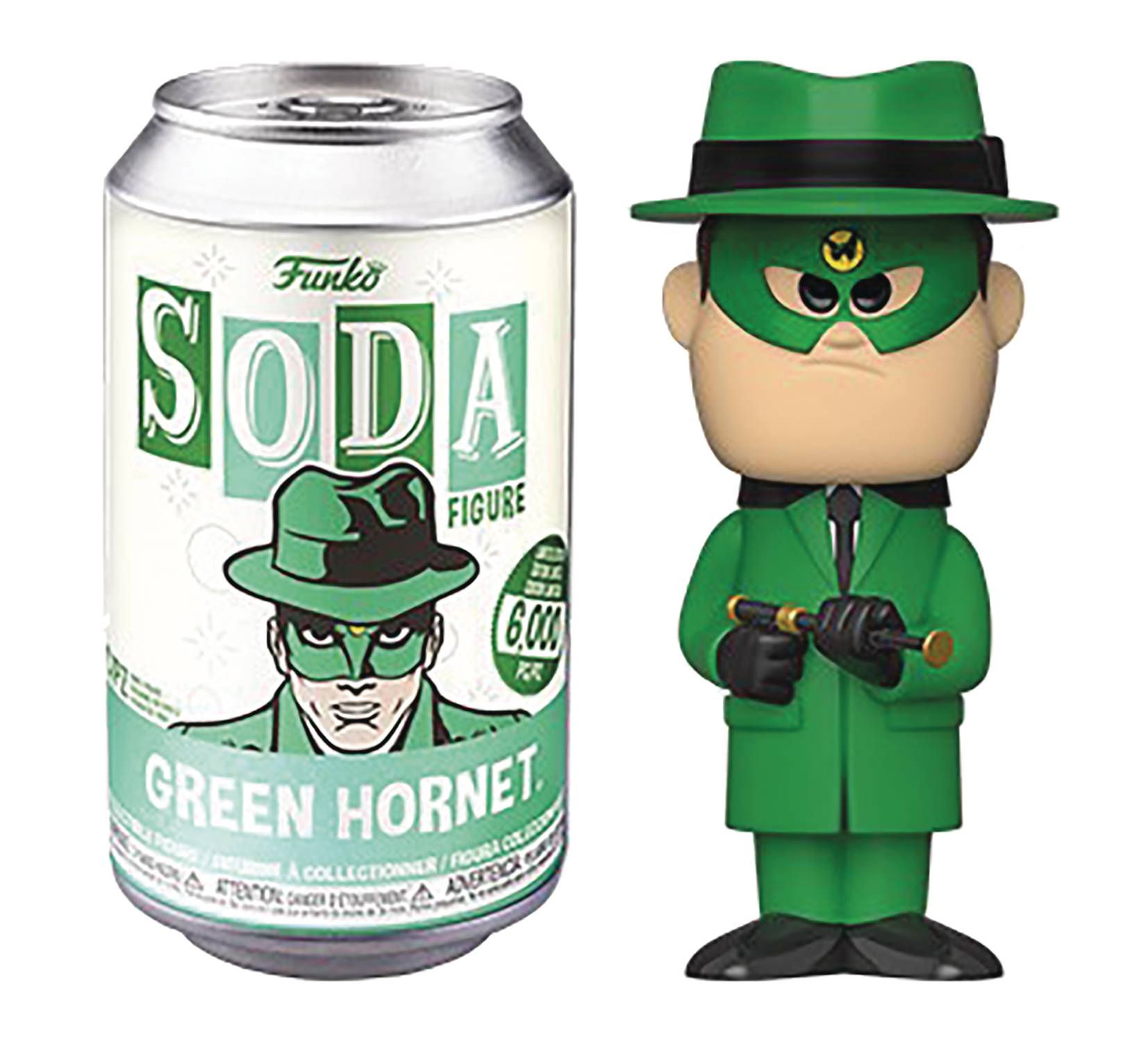 VINYL SODA GREEN HORNET GREEN HORNET VINYL FIG W/CHASE