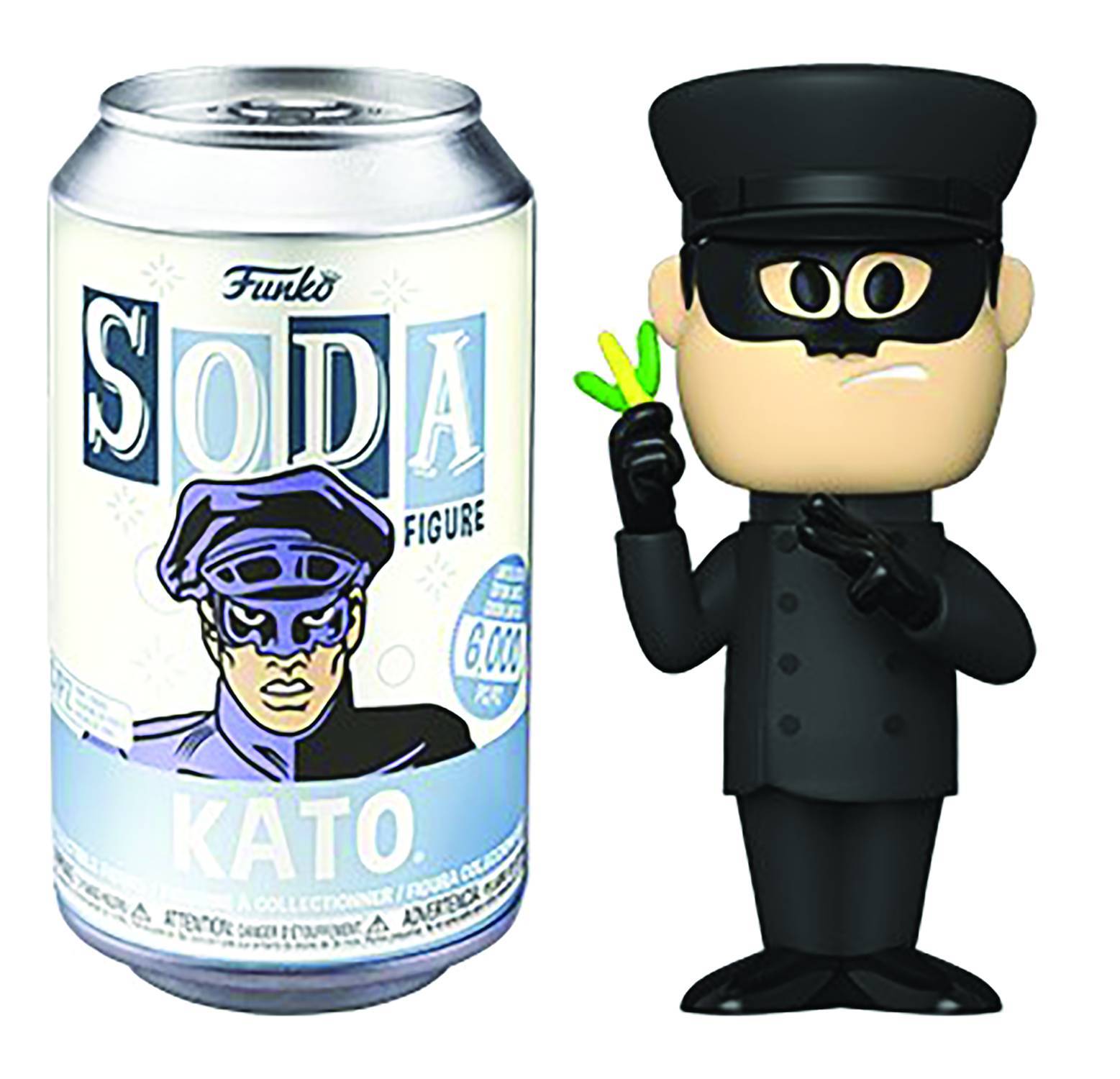 VINYL SODA GREEN HORNET KATO VINYL FIG W/CHASE