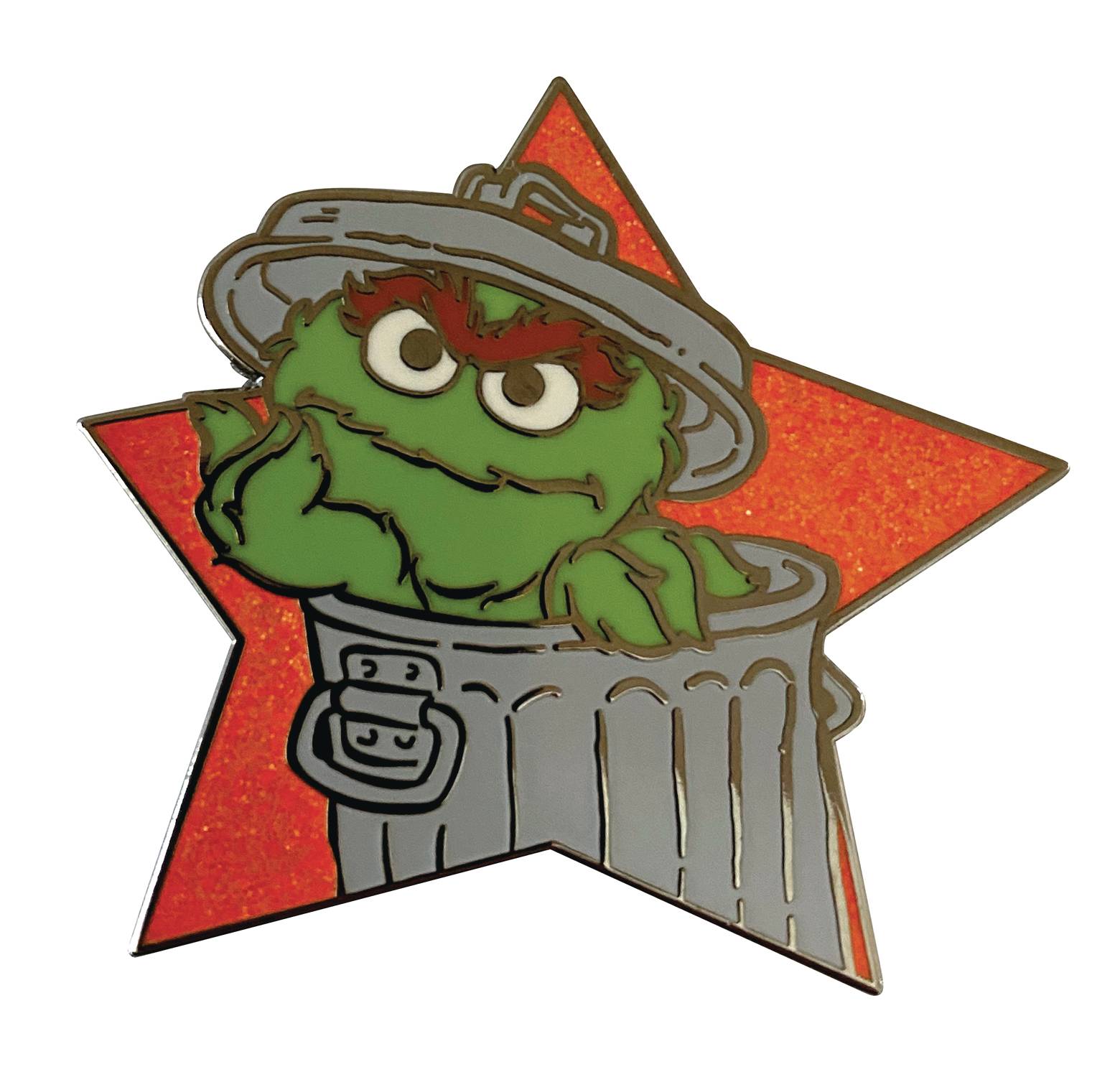 MAR203012 - SESAME STREET OSCAR THE GROUCH STAR SERIES ENAMEL PIN ...