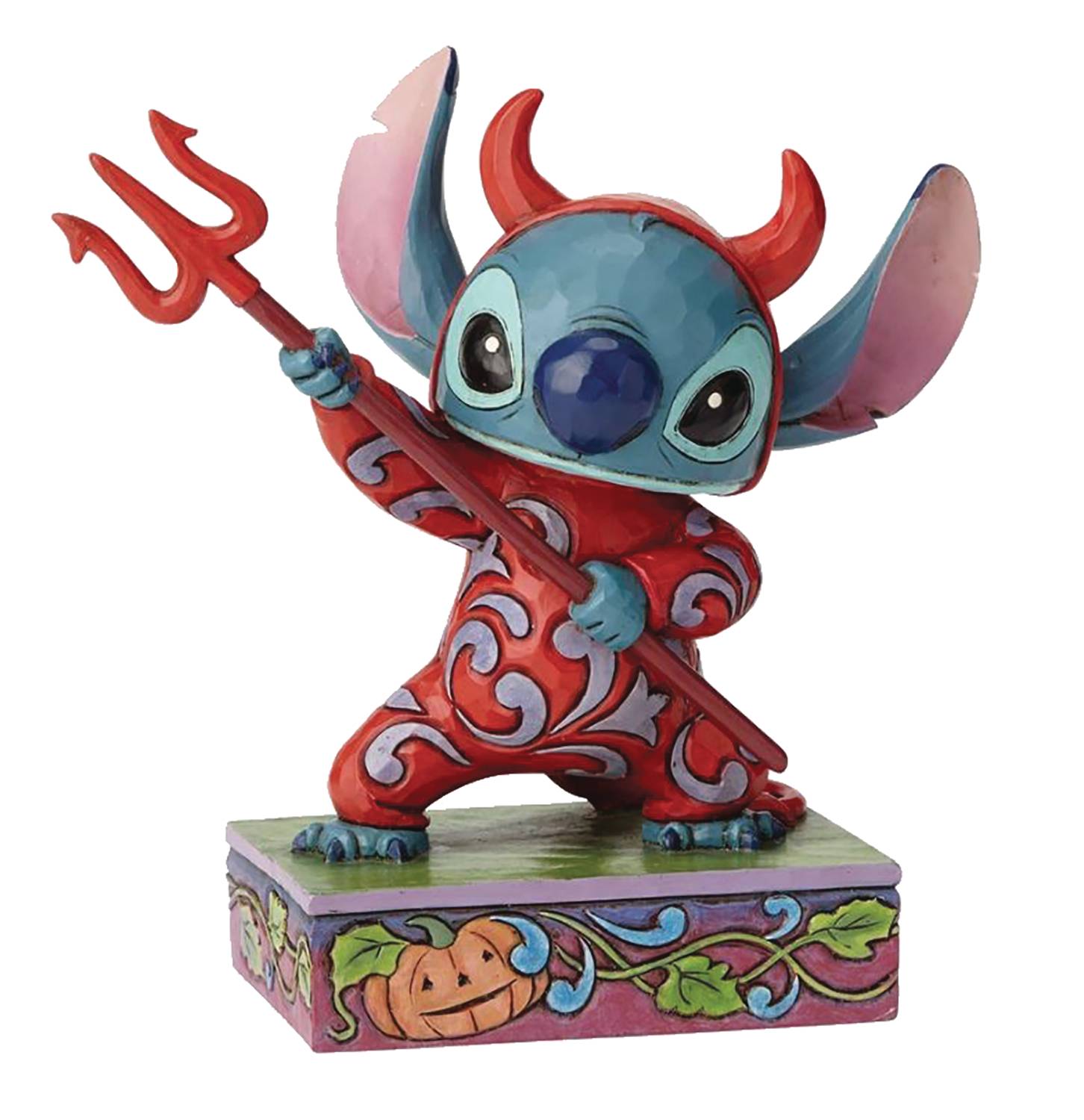stitch heart figurine