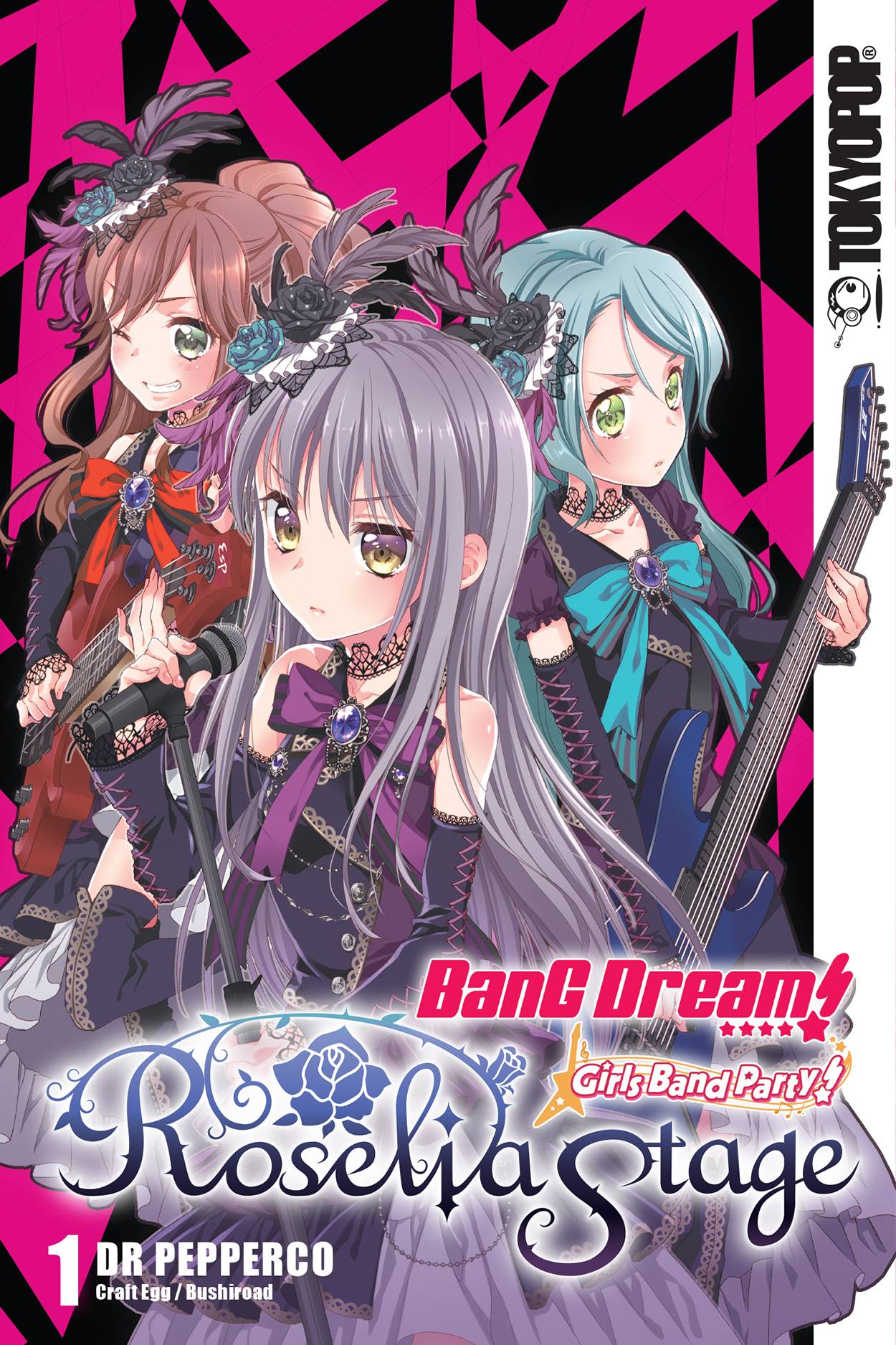 Jun201549 Bang Dream Girls Band Party Roselia Stage Manga Gn Vol 01 R Previews World
