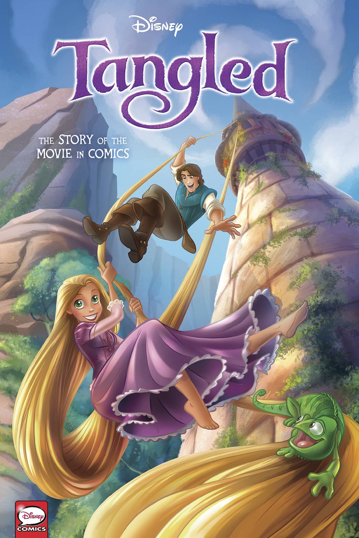 DISNEY TANGLED STORY OF THE MOVIE IN COMICS HC (RES)