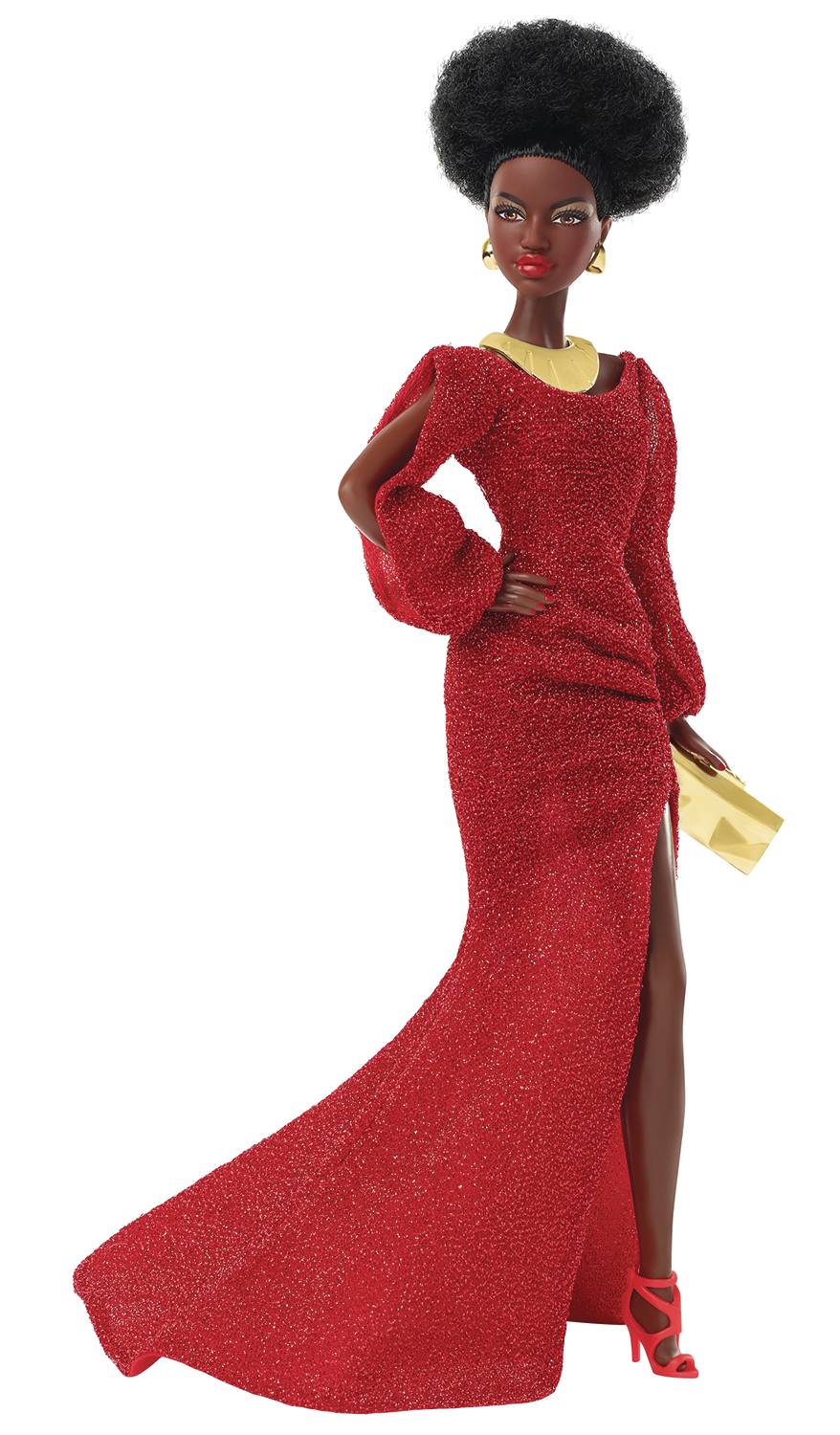 JAN208175 BARBIE 40TH ANNIVERSARY 1ST BLACK BARBIE DOLL Previews World