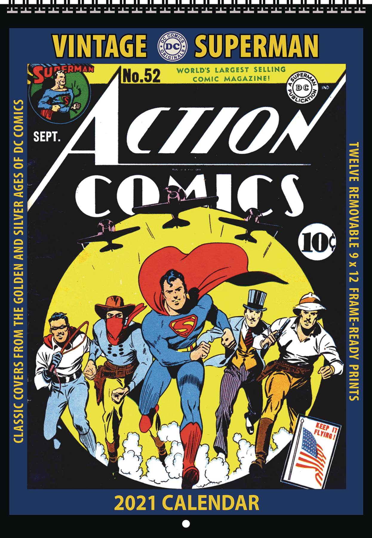 2021 Vintage DC Comics Calendar
