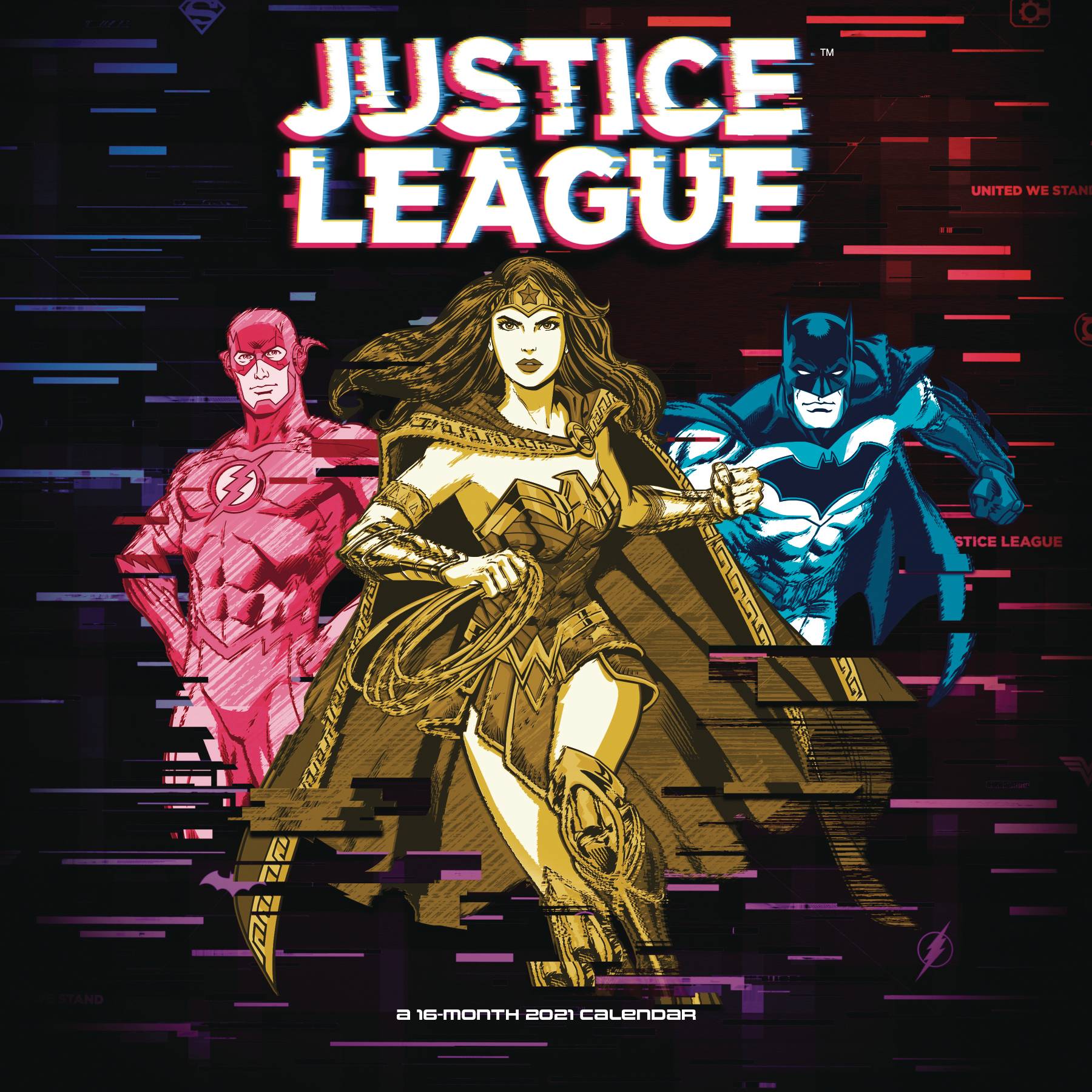 APR202504 JUSTICE LEAGUE CLASSIC 2021 WALL CALENDAR Previews World