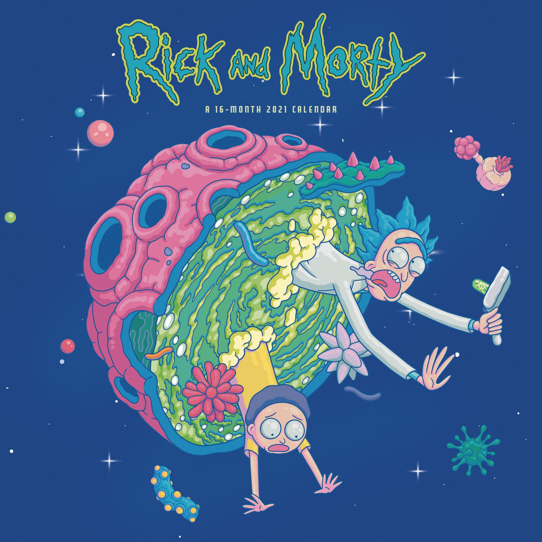 apr202500-rick-and-morty-2021-wall-calendar-previews-world
