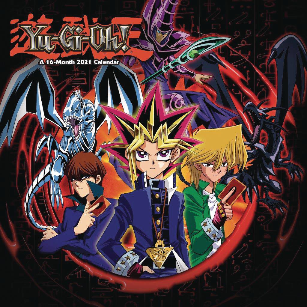 APR202523 YUGIOH 2021 WALL CALENDAR Previews World
