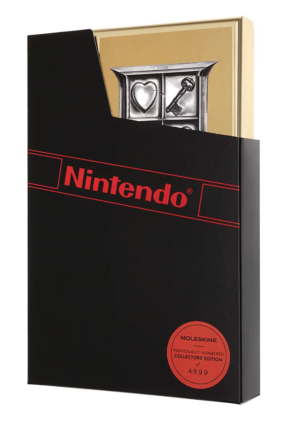 Apr3103 Legend Of Zelda Moleskin Journal Gold Limited Ed Collection Previews World