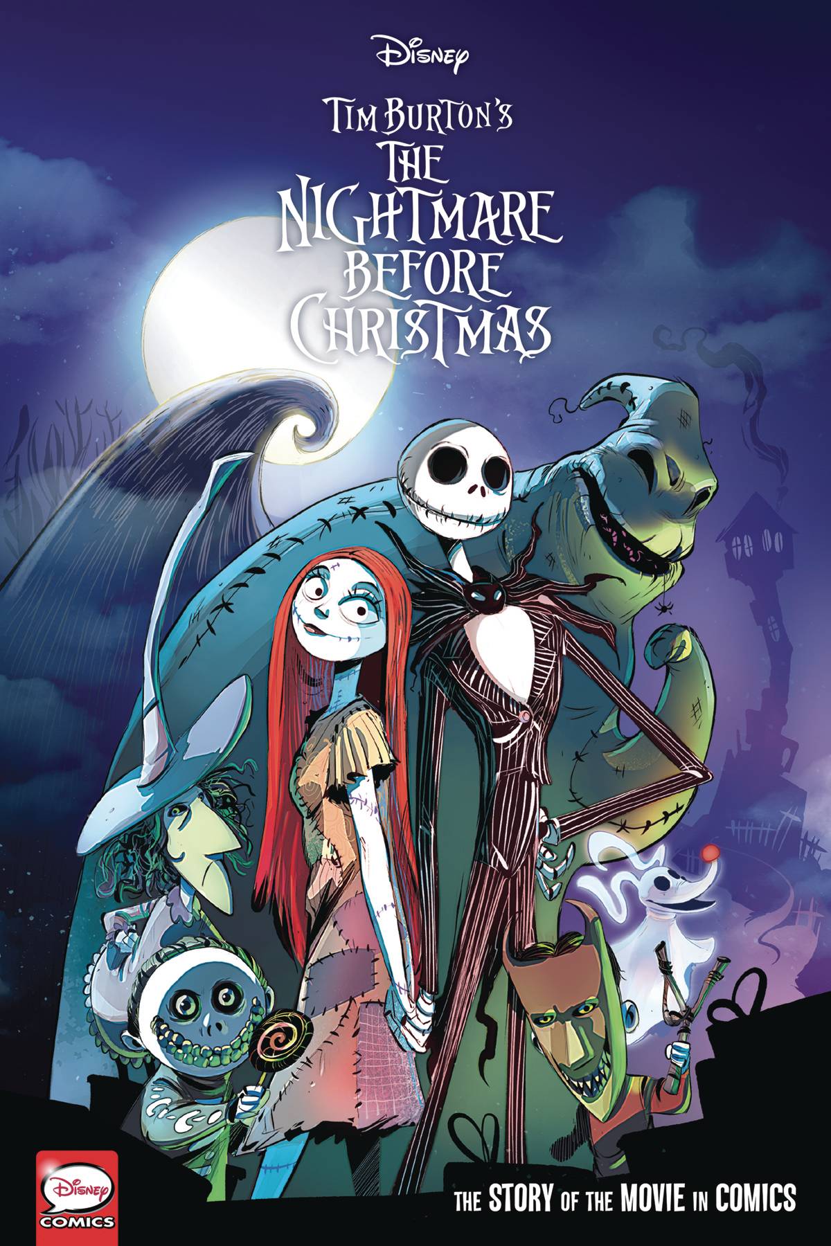 APR200395 DISNEY NIGHTMARE BEFORE CHRISTMAS MOVIE IN COMICS HC 