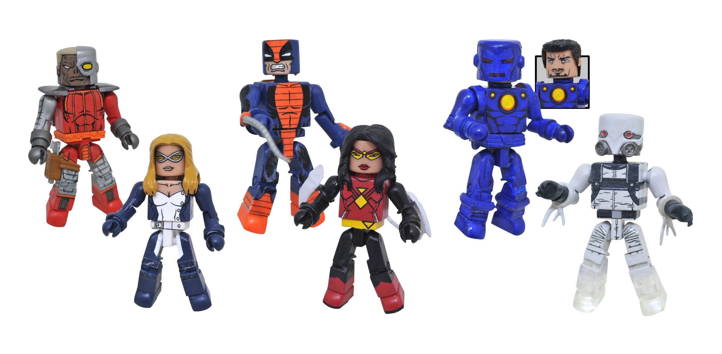 MARVEL MINIMATES SERIES 80 ASST