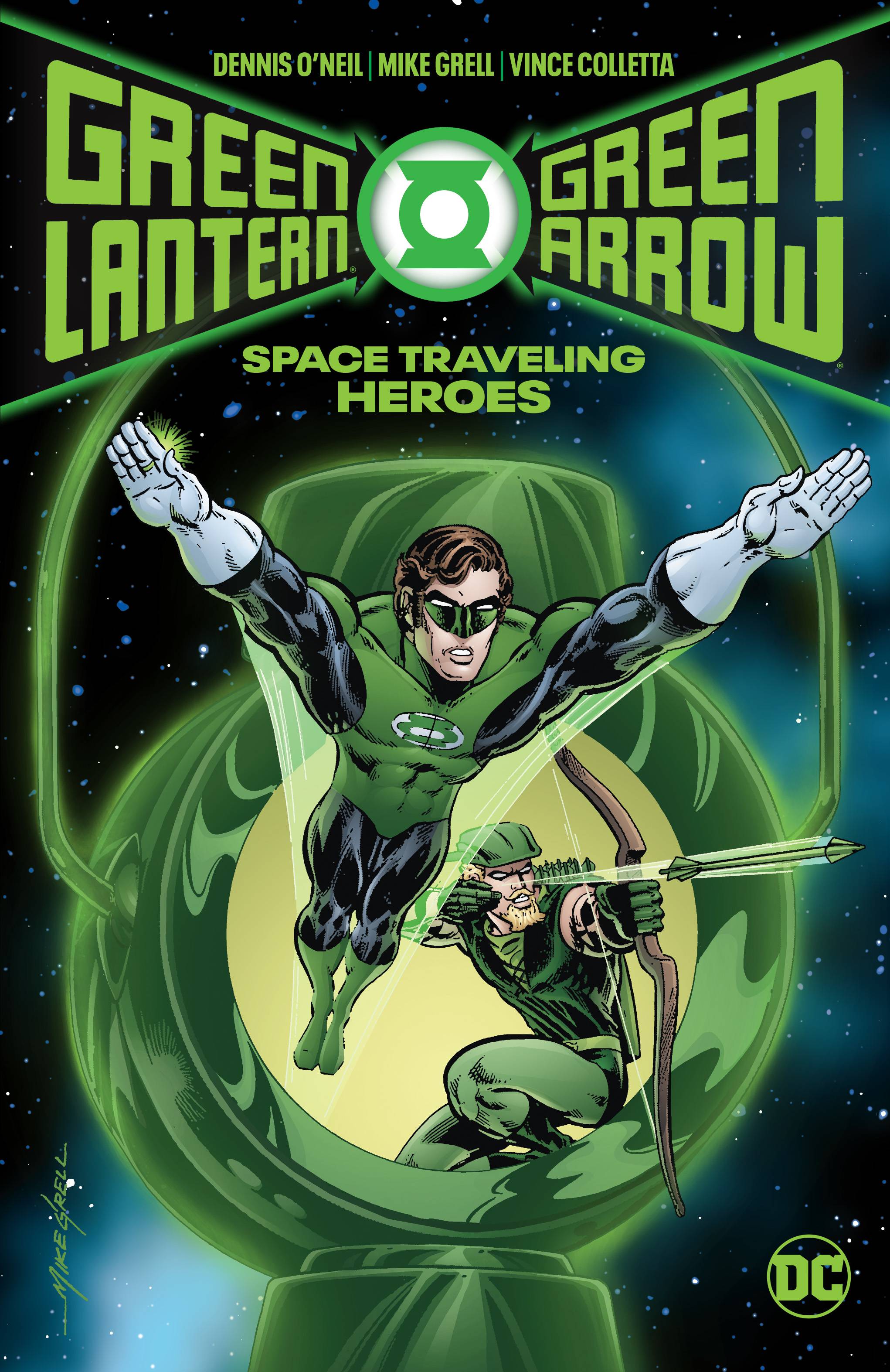 GREEN LANTERN GREEN ARROW SPACE TRAVELING HEROES HC (RES)