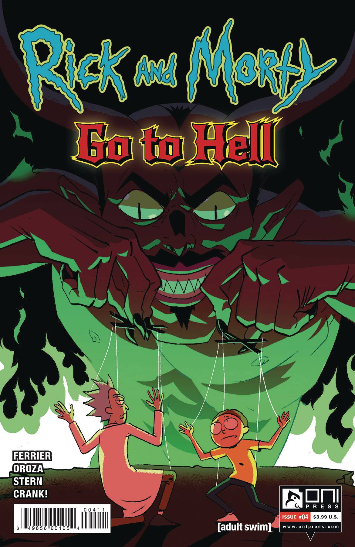 RICK AND MORTY GO TO HELL #4 CVR A OROZA