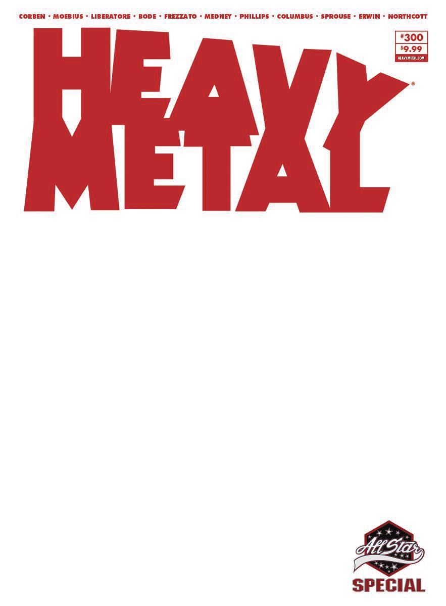 Heavy Metal Magazine Issue 300B