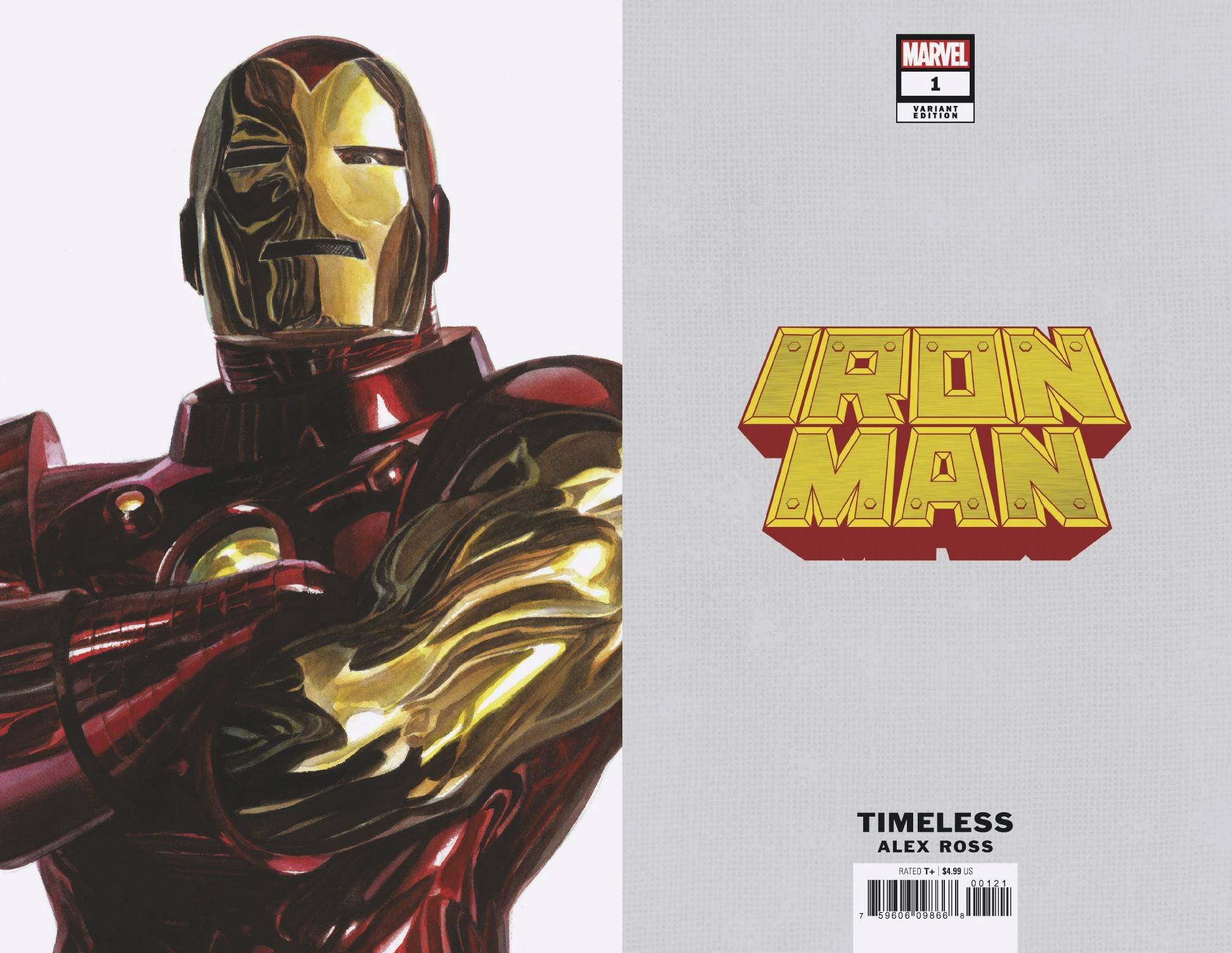 IRON MAN #1 ALEX ROSS IRON MAN TIMELESS VAR