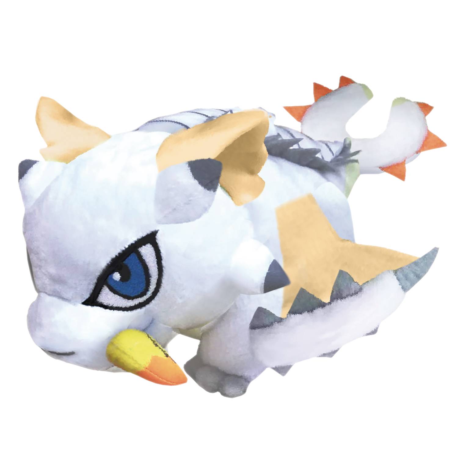 capcom palamute monster hunter rise chibi plush