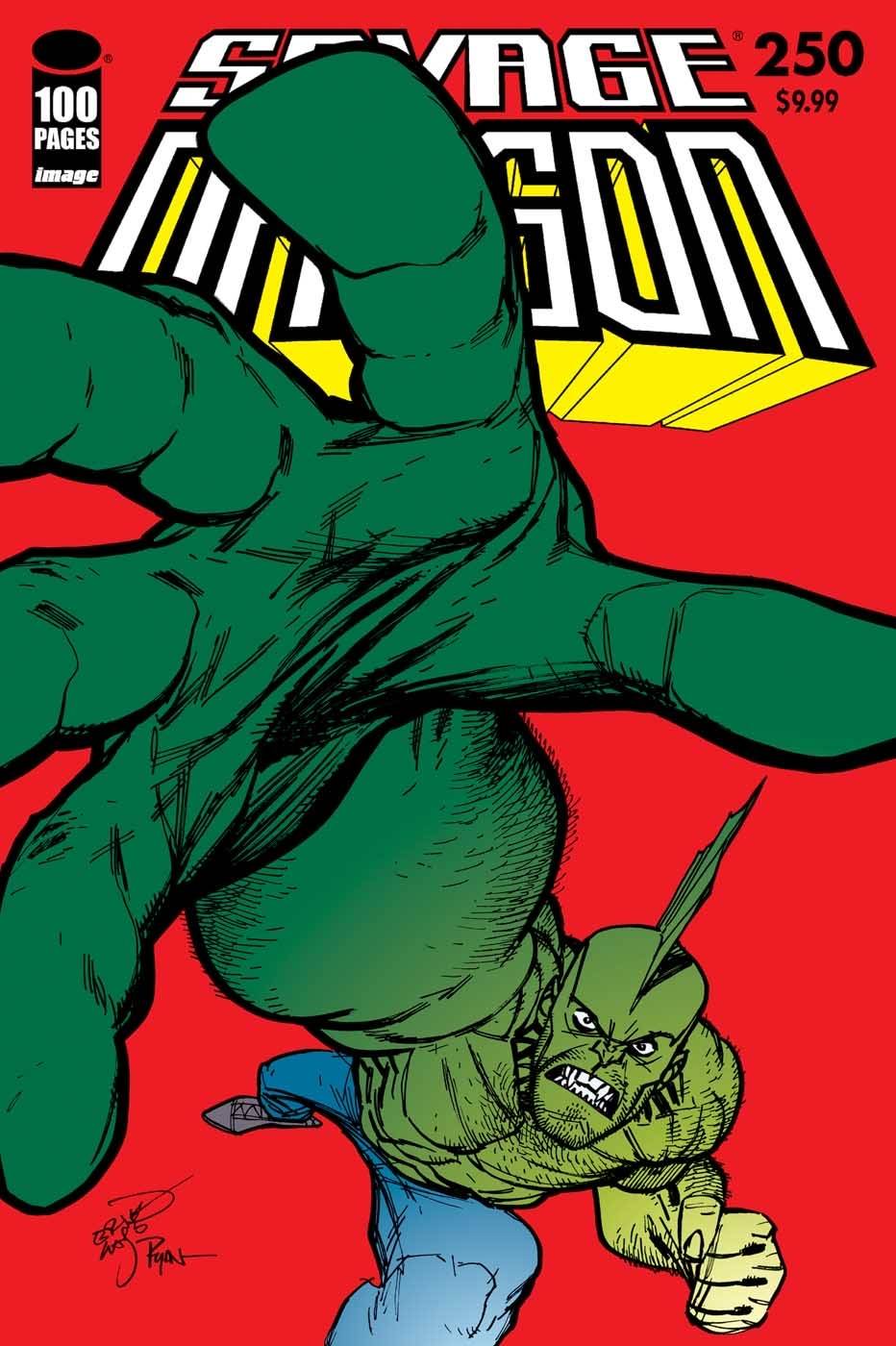 SAVAGE DRAGON #250 CVR G LARSEN & OTTLEY (MR)