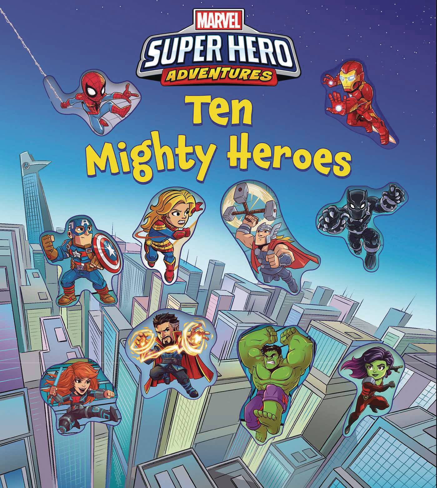 The Superheroes Of Class F Chapter 1 JUL201352 - MARVEL SUPER HERO ADVENTURES TEN MIGHTY HEROES BOARD BOOK