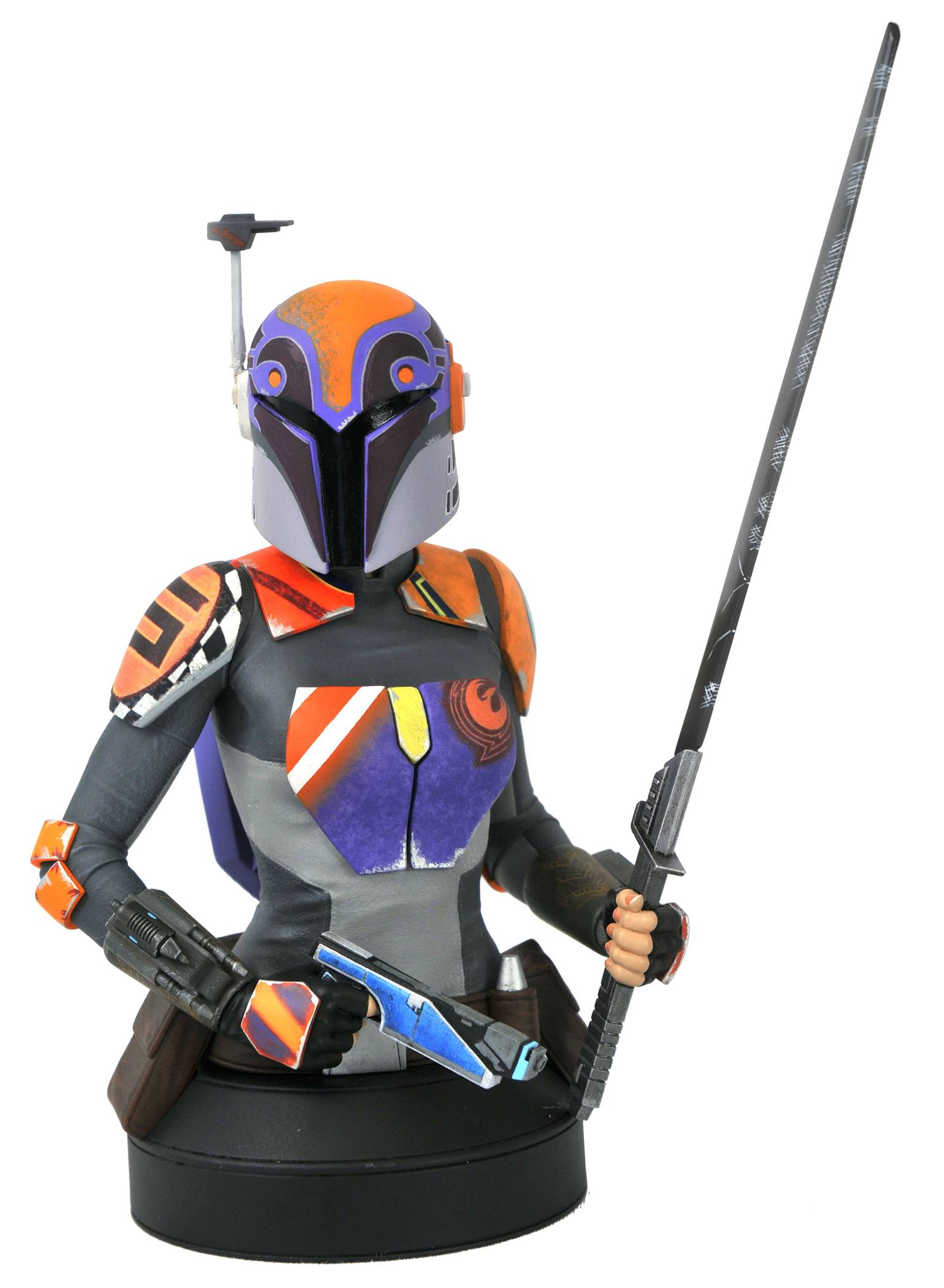 STAR WARS REBELS SABINE WREN 1/6 SCALE BUST