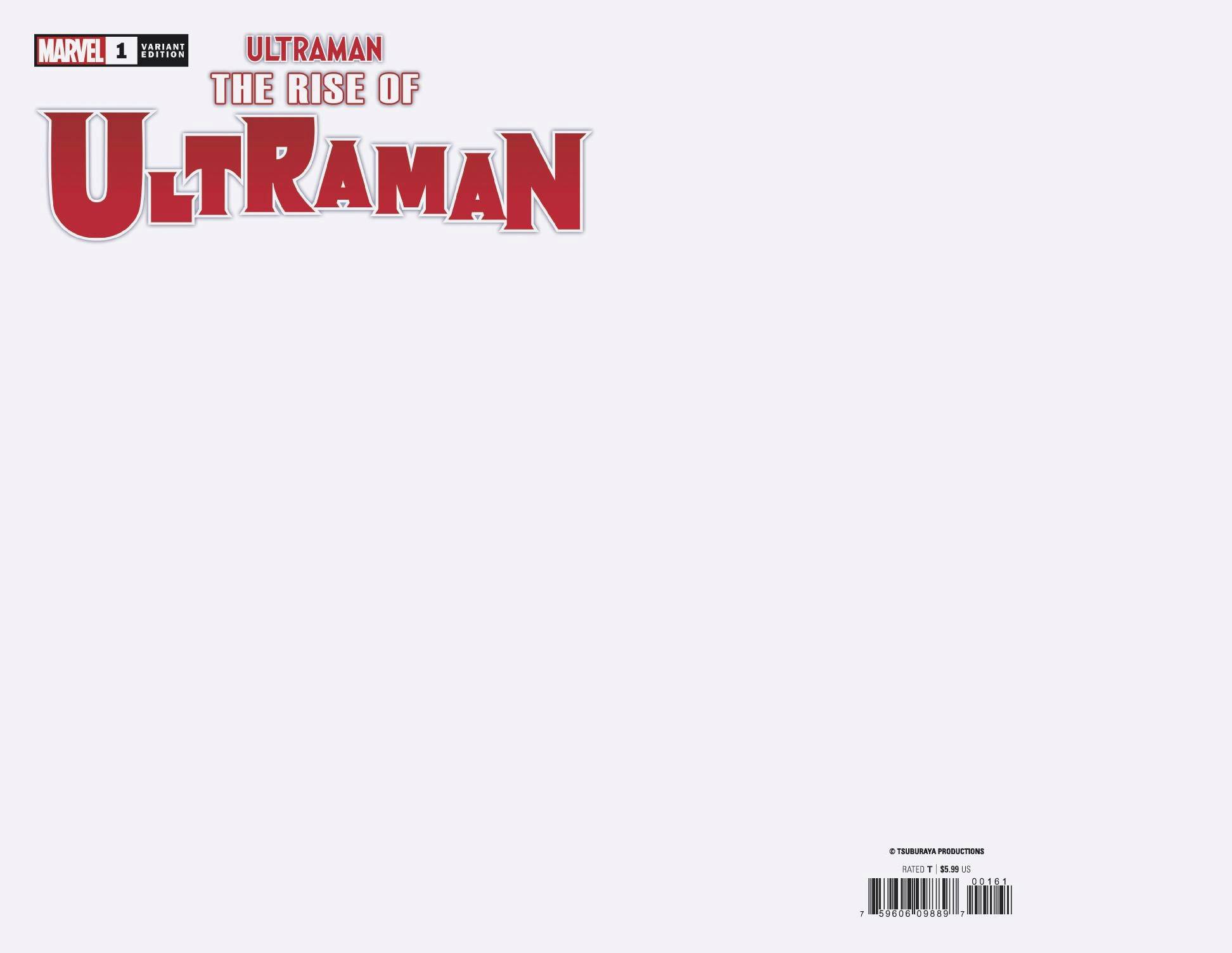 RISE OF ULTRAMAN #1 (OF 5) BLANK VAR
