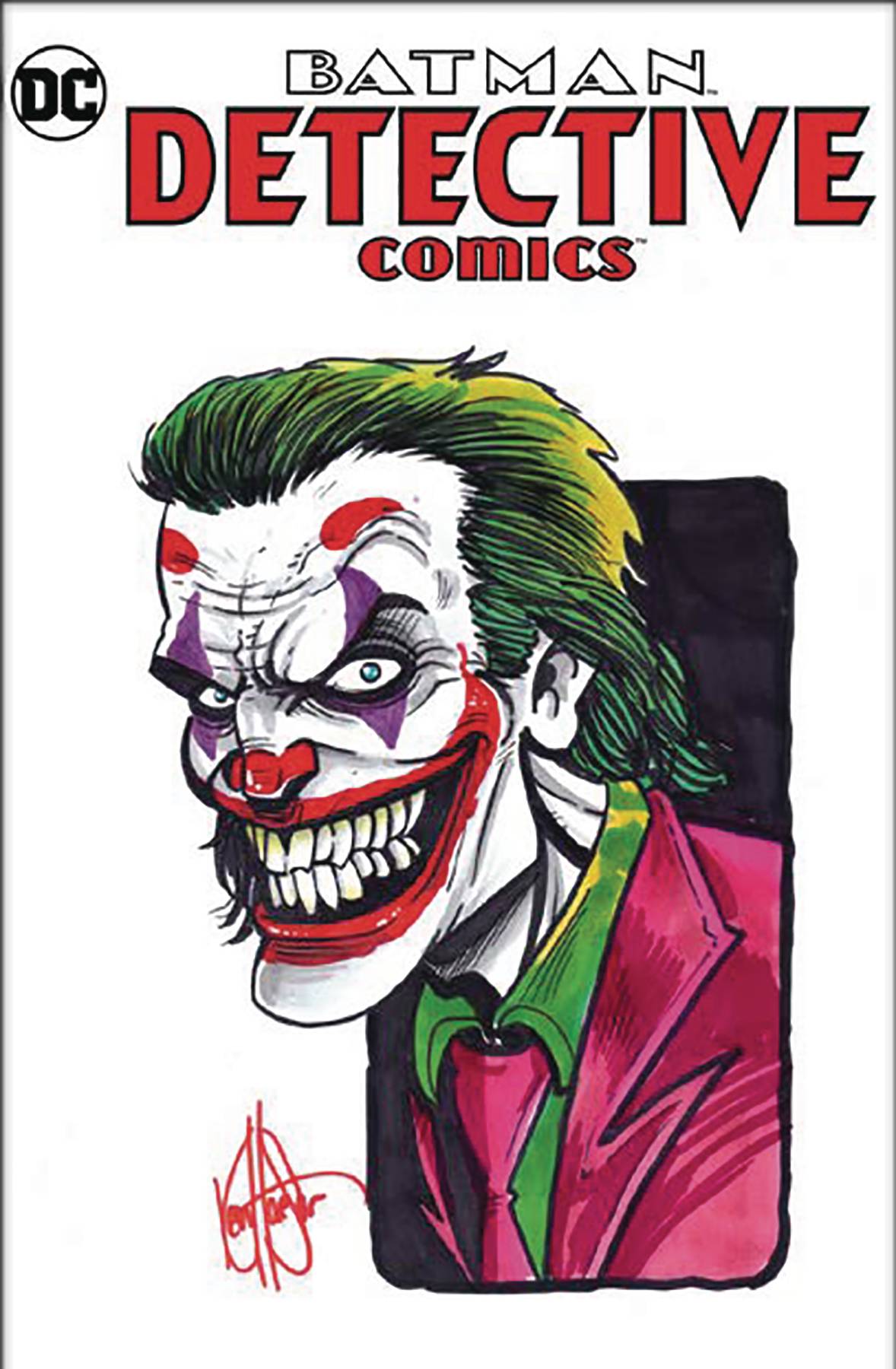 joker comic sketch