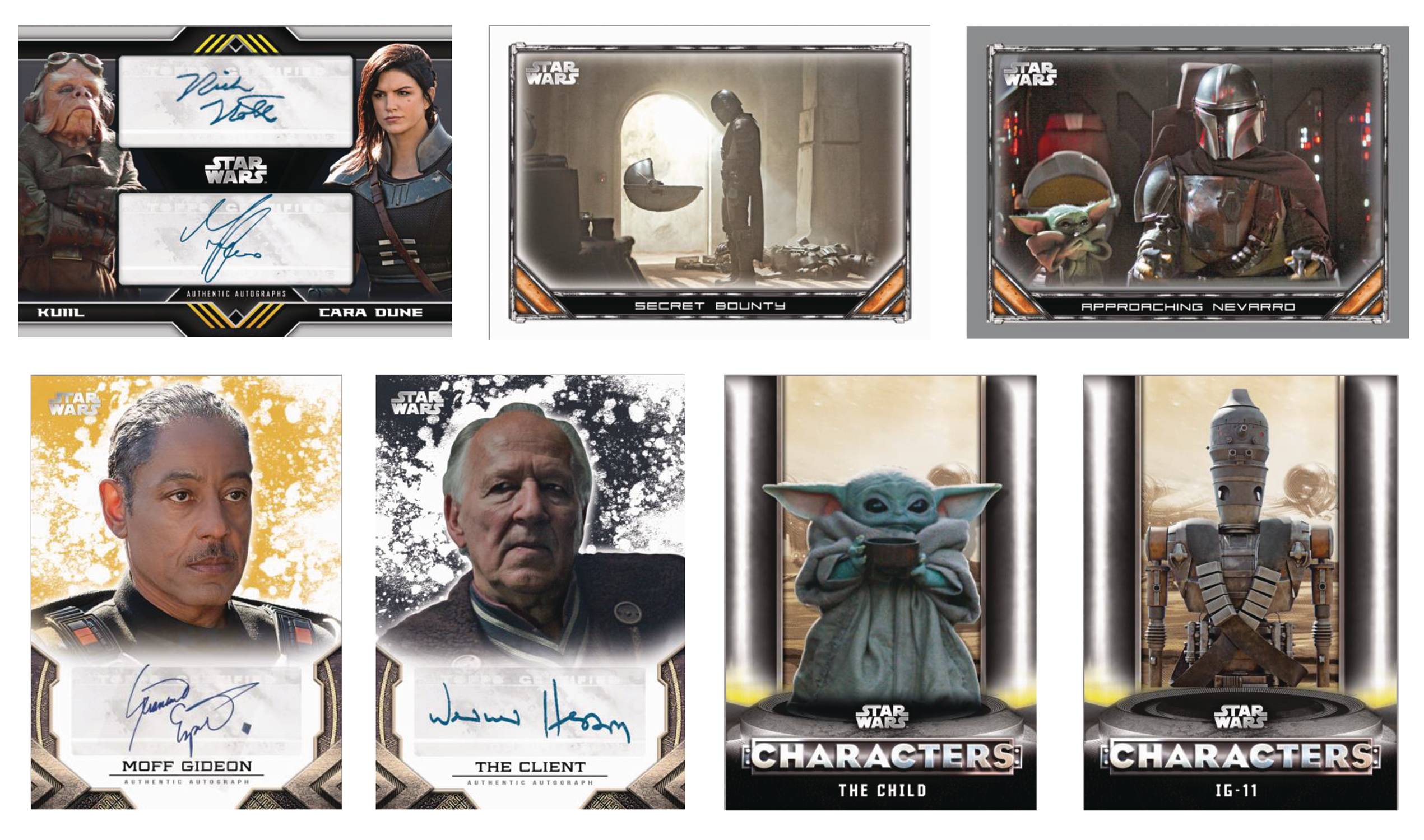 Star Wars Mandalorian Season 1 CHARACTERS Trading Card Insert C-4 KUIIL 