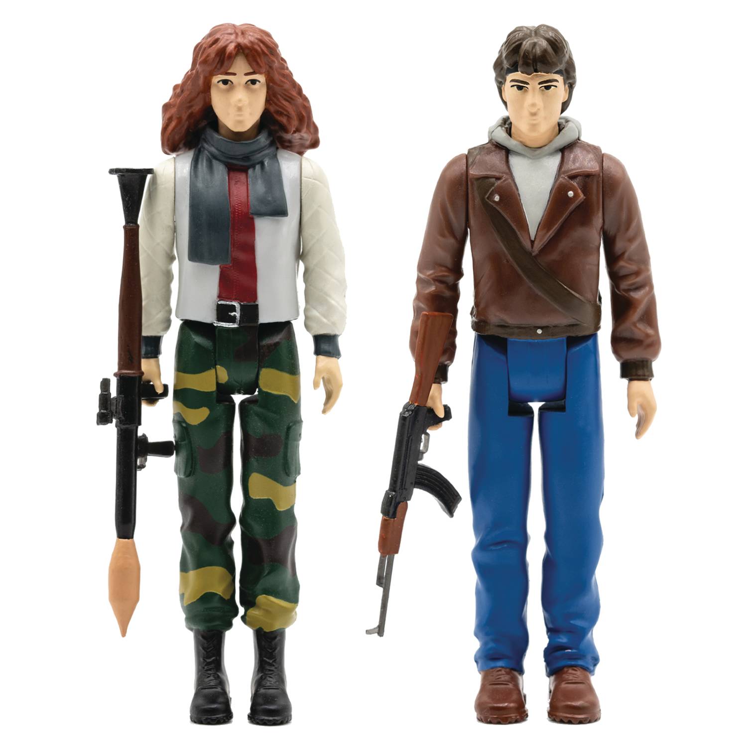 RED DAWN ERICA & JED REACTION FIG 2PK