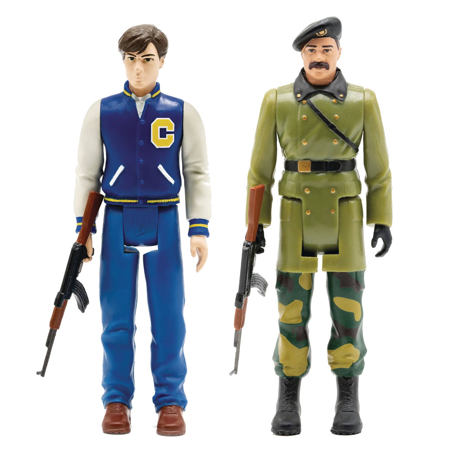 RED DAWN MATT & BELLA REACTION FIG 2PK
