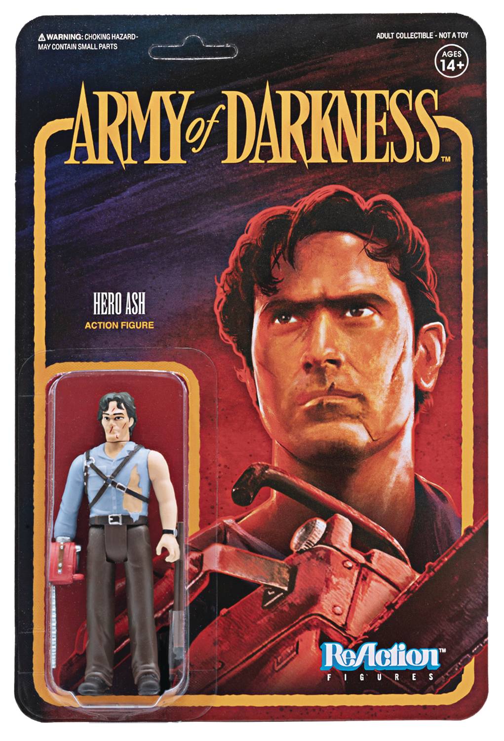 ARMY OF DARKNESS HERO ASH REACTION FIGURE