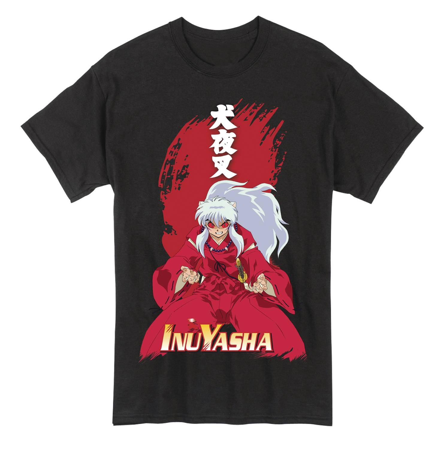 AUG202075 - INUYASHA DEMON FORM BLK T/S XL - Previews World