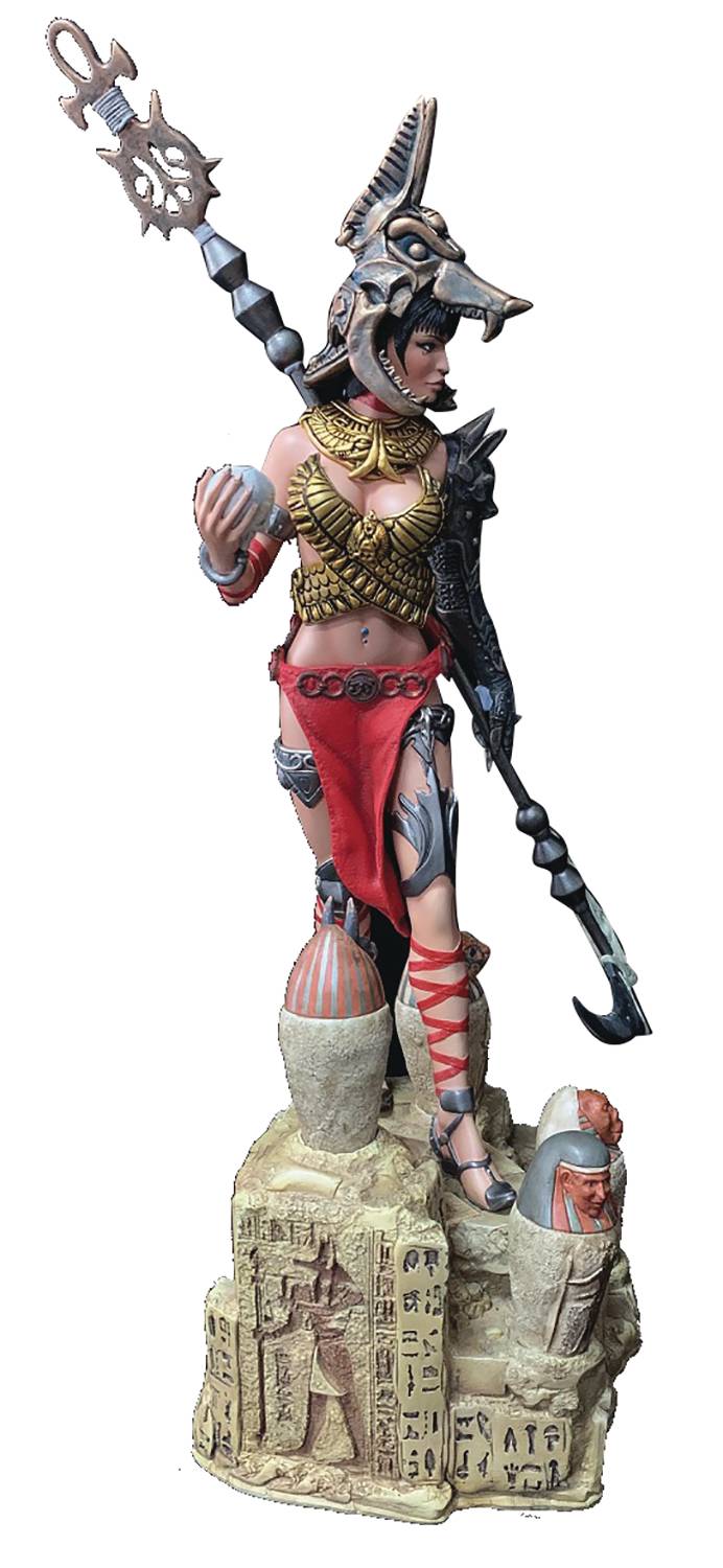 goddess resin statue