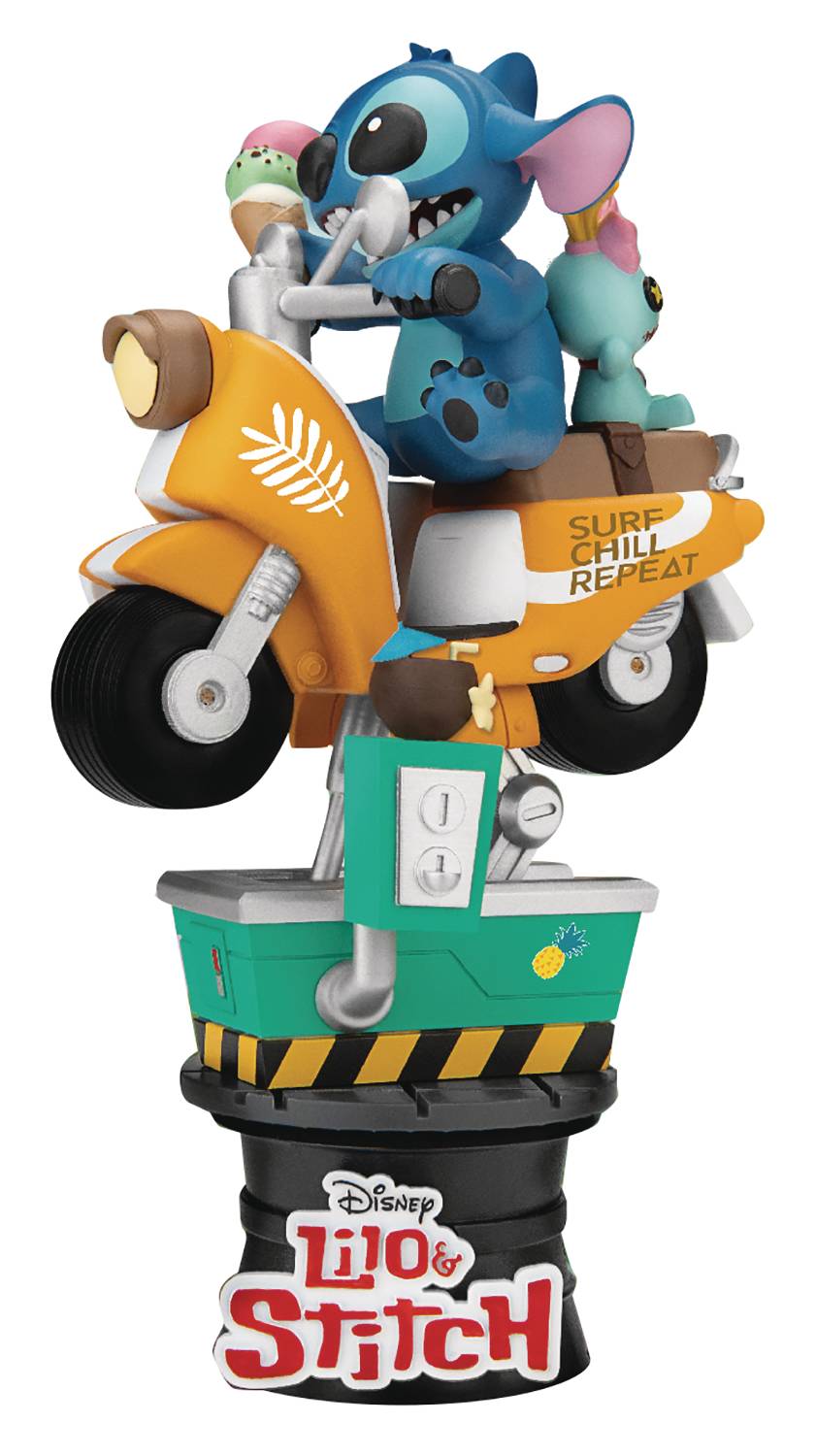 beast kingdom stitch statue