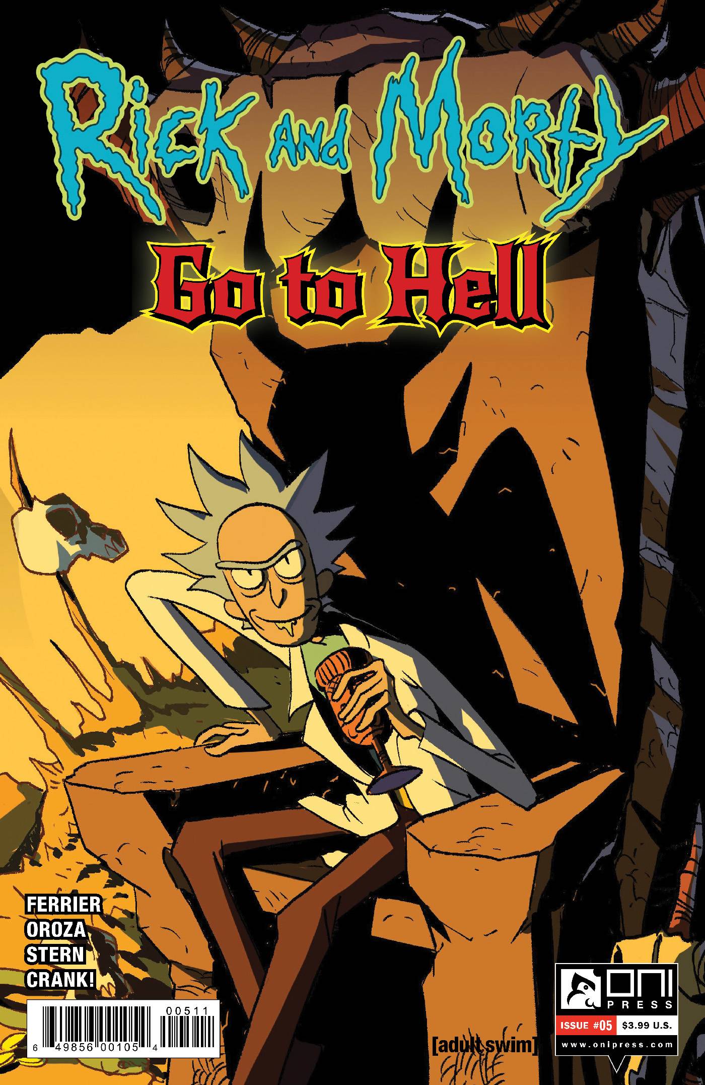 AUG201483 - RICK AND MORTY GO TO HELL #5 CVR A - Previews World