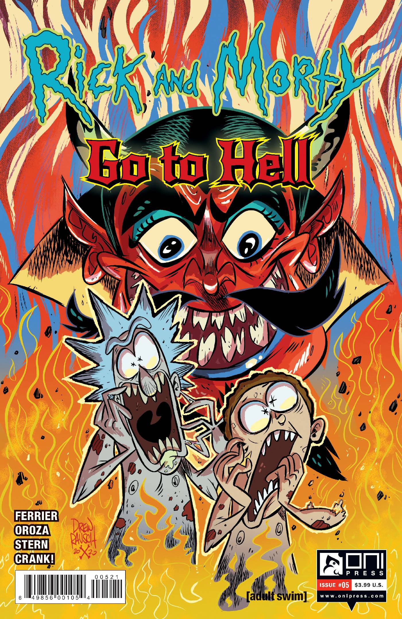RICK AND MORTY GO TO HELL #5 CVR B