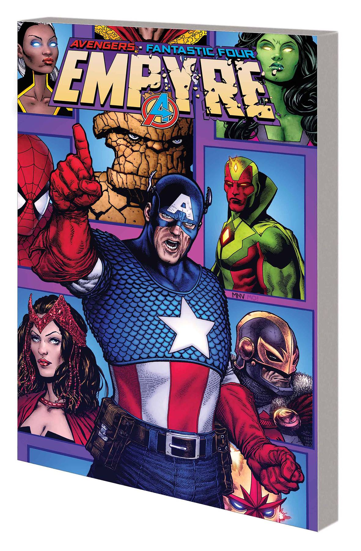 EMPYRE CAPTAIN AMERICA AND AVENGERS TP