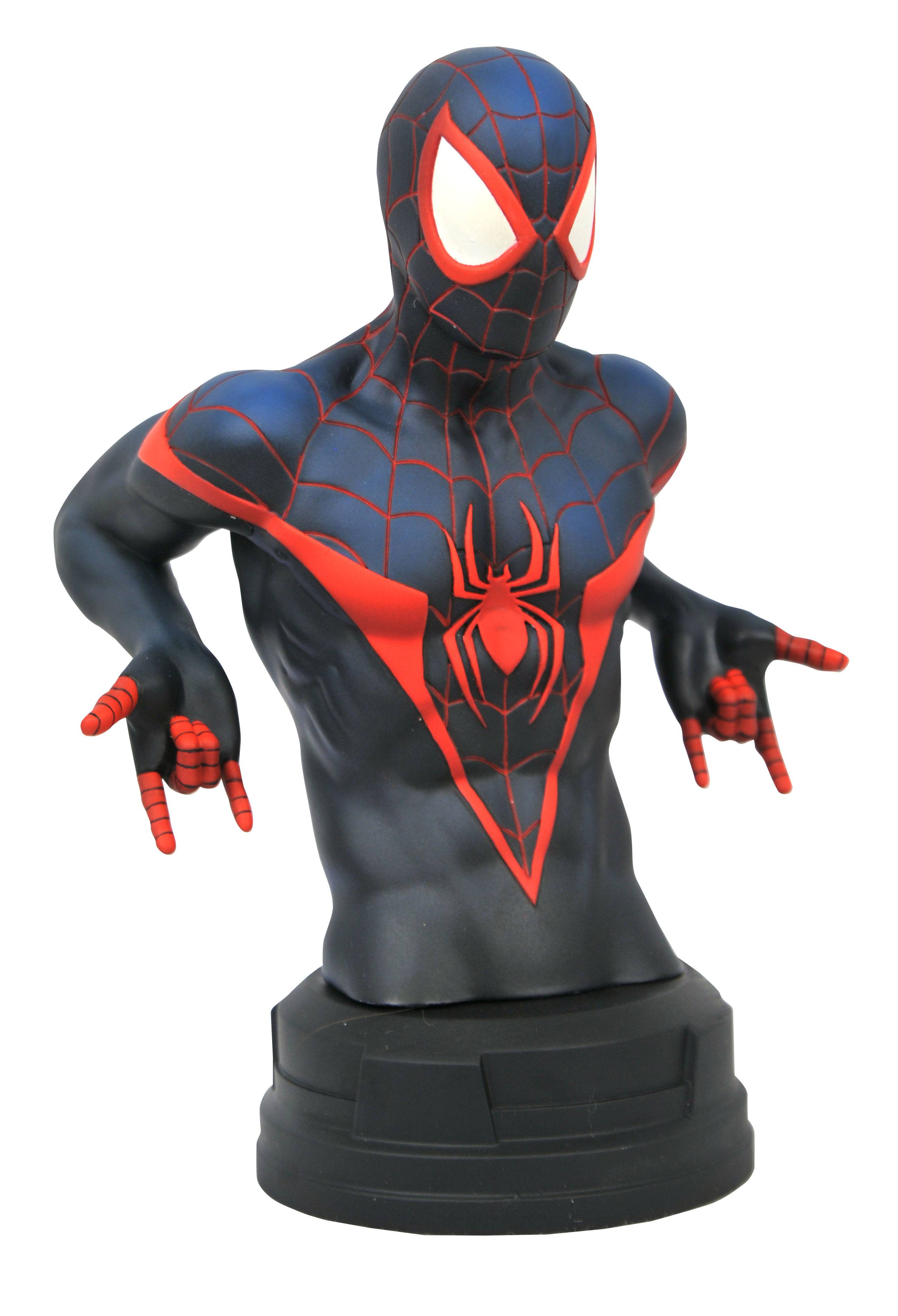 MARVEL COMIC MILES MORALES 1/6 SCALE BUST (O/A)