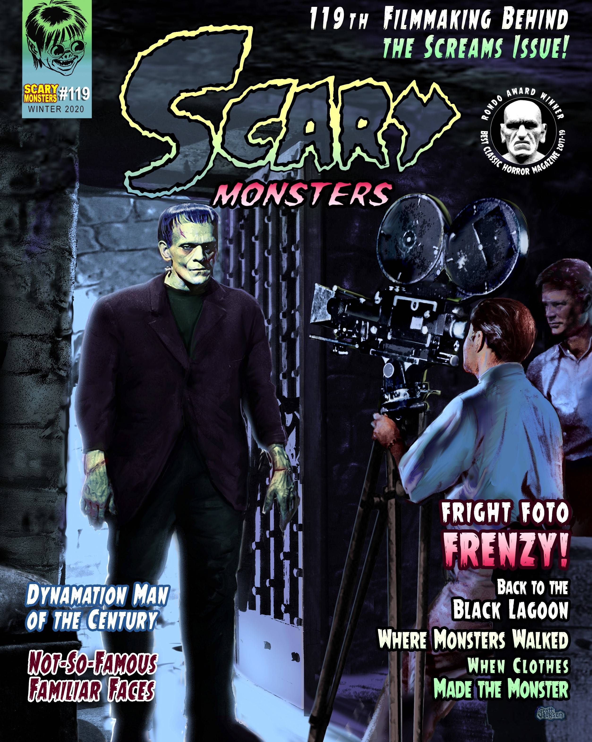 SCARY MONSTERS MAGAZINE #119