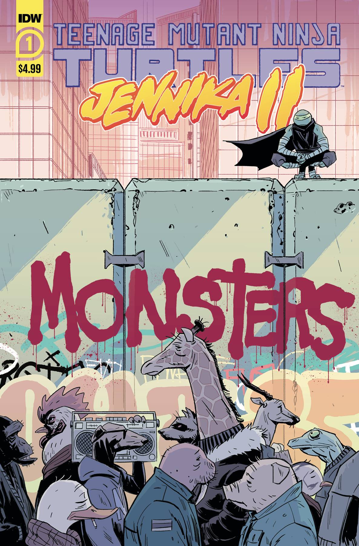 TMNT JENNIKA II #1 (OF 6) CVR A REVEL