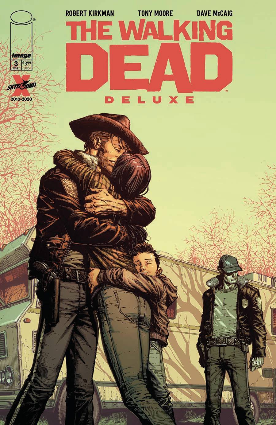 WALKING DEAD DELUXE #10 COVER A FINCH & MCCAIG VF/NM 2021 IMAGE HOHC