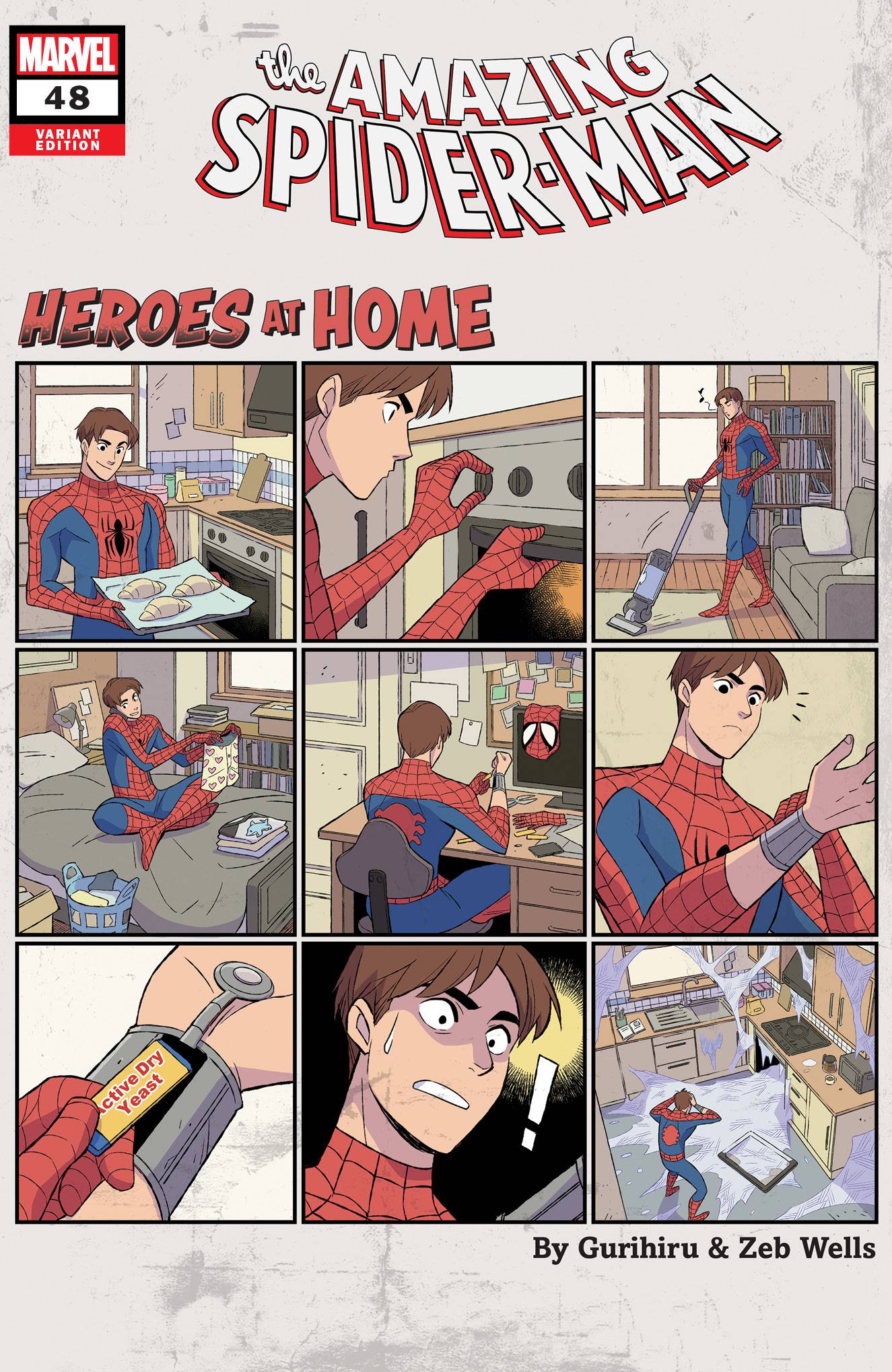 HEROES AT HOME #1 GURIHIRU MARVEL COMICS 12-9-20 EB150 