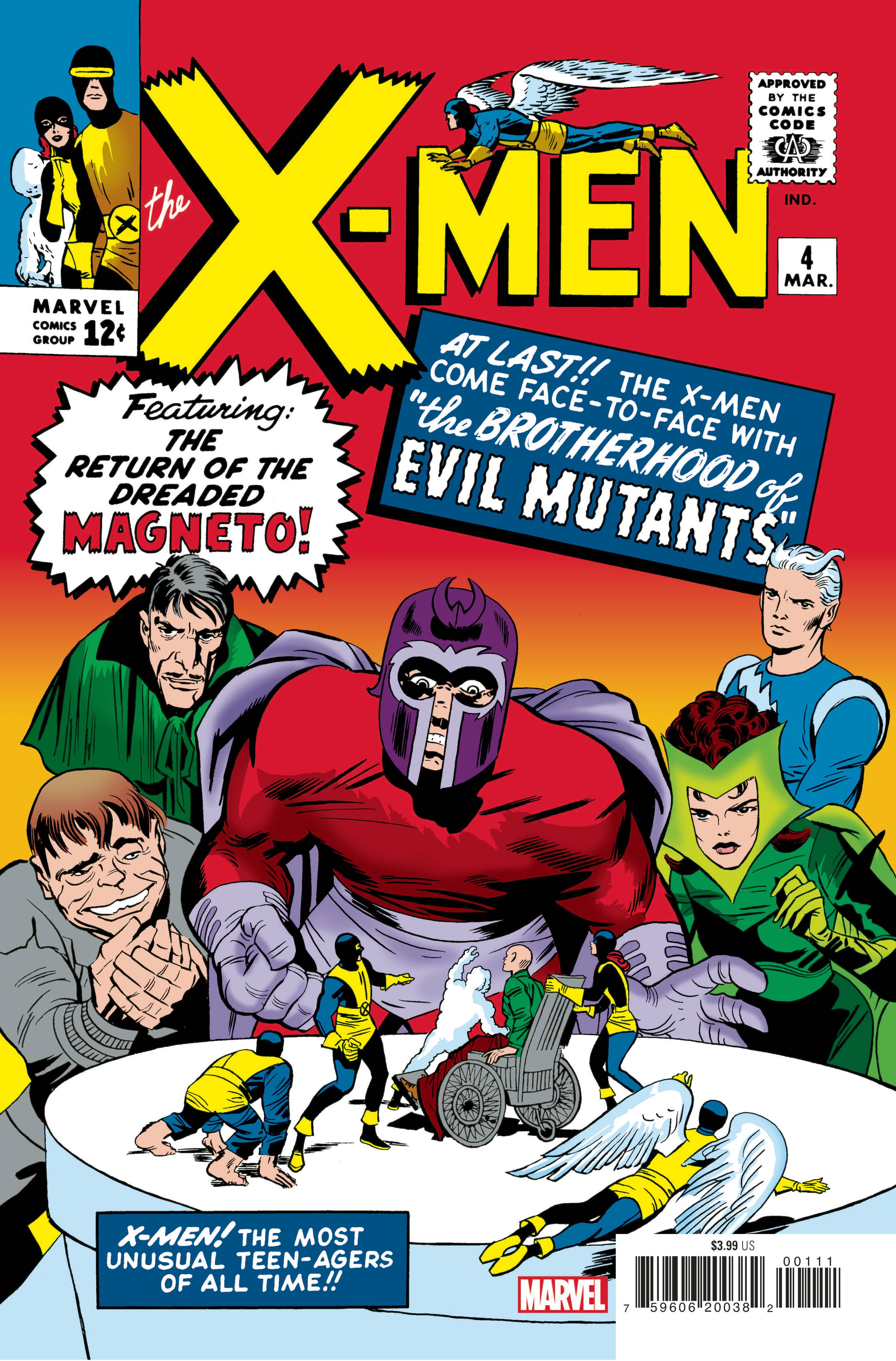 X-MEN #4 FACSIMILE EDITION