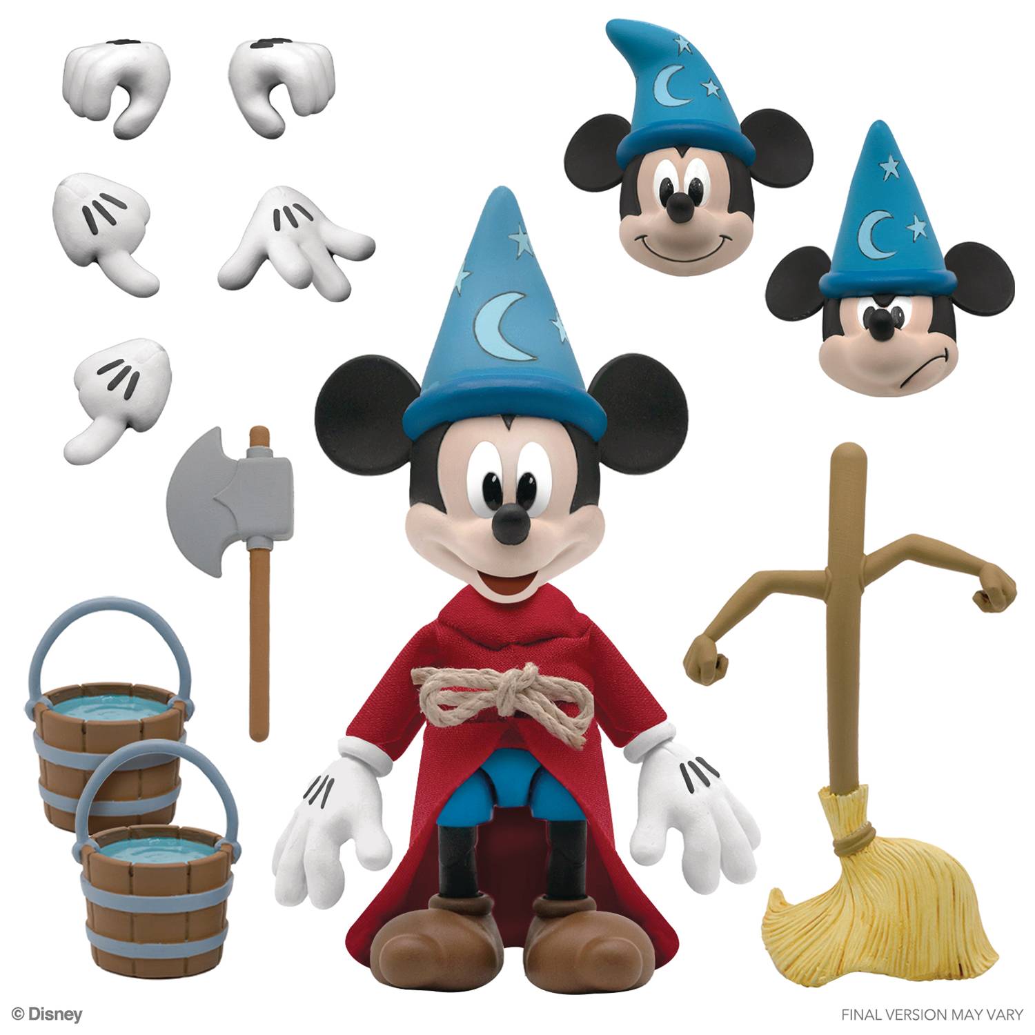 DISNEY ULTIMATES WAVE 1 SORCERERS APPRENTICE MICKEY MOUSE AF