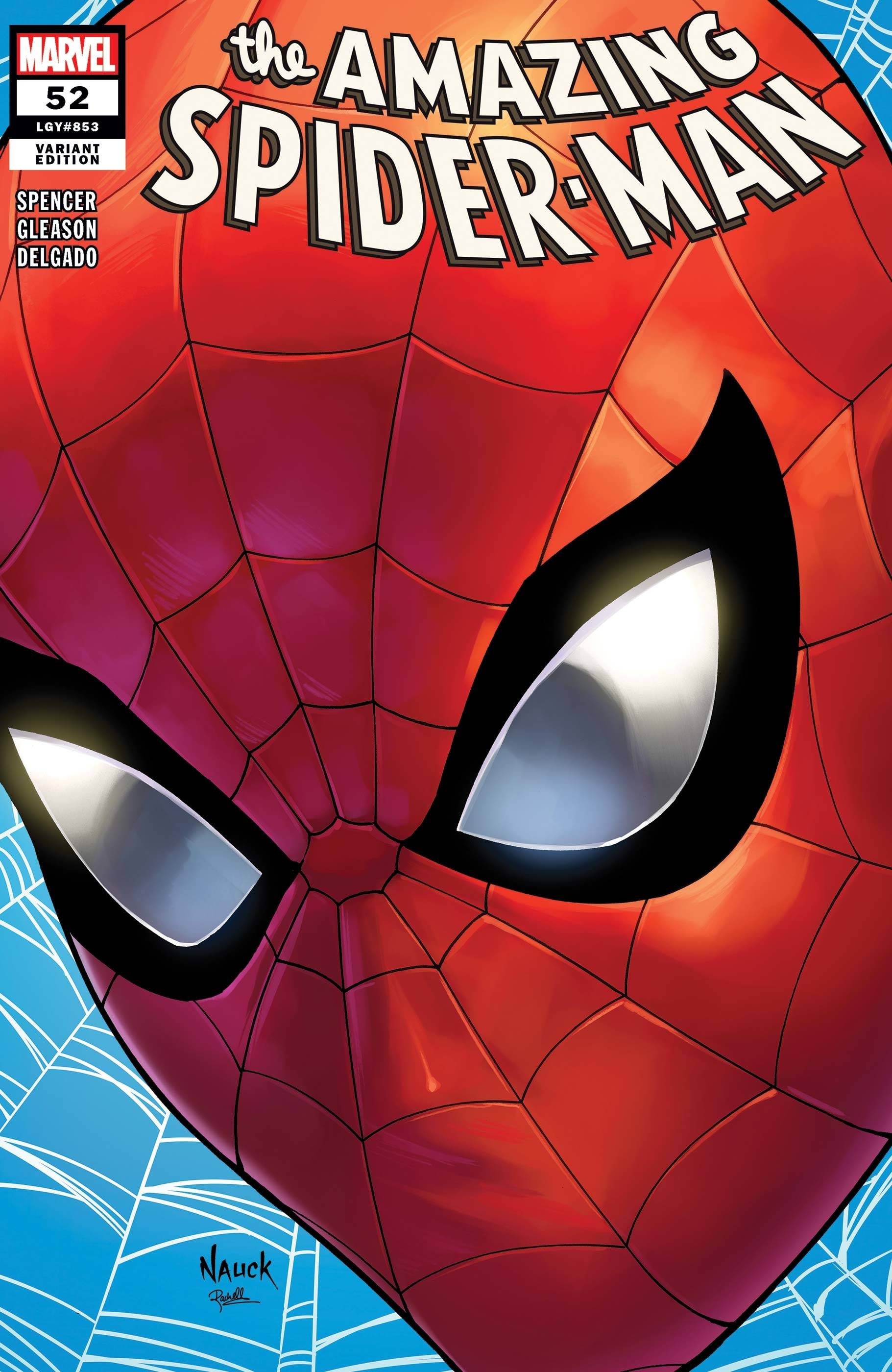 SEP200613 - AMAZING SPIDER-MAN #52 NAUCK HEADSHOT VAR LAST - Previews World