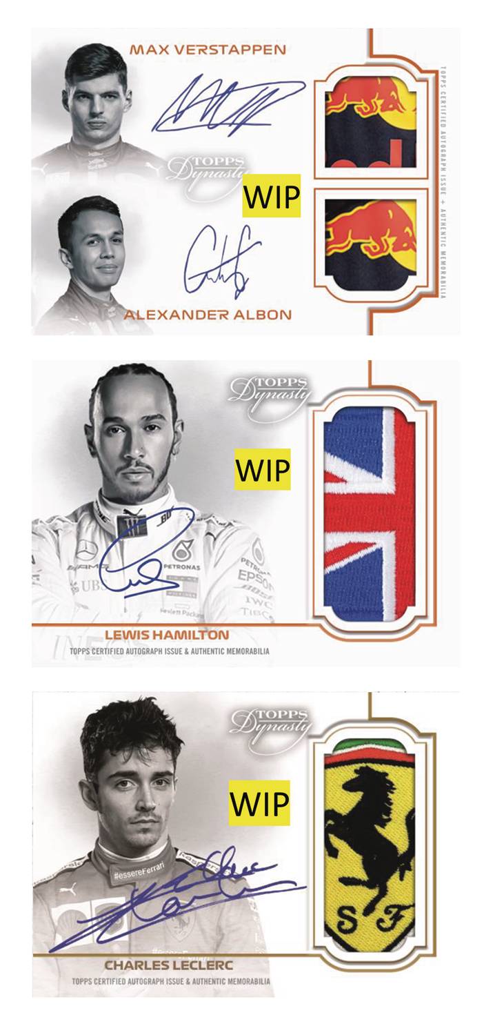 JUL208004 TOPPS 2020 DYNASTY FORMULA 1 T/C BOX Previews World
