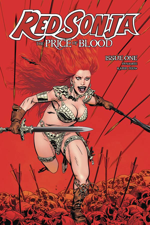 RED SONJA PRICE OF BLOOD #1 CVR B GOLDEN