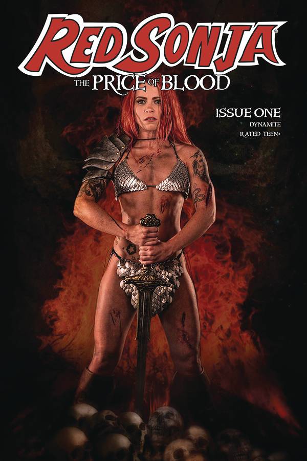 RED SONJA PRICE OF BLOOD #1 CVR E RAY COSPLAY