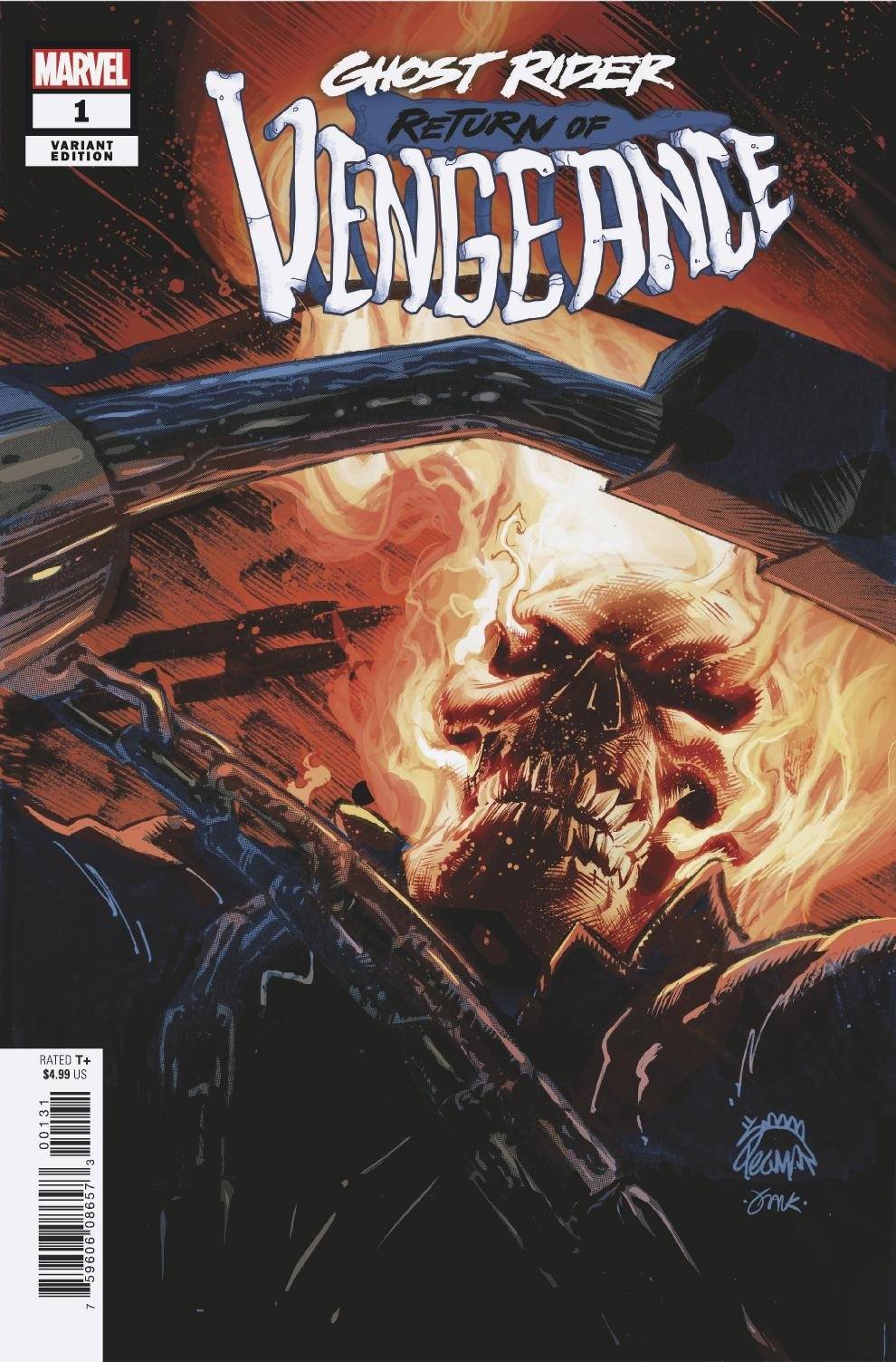 Ghost Rider Return of Vengeance 1 Ryan Stegman variant NEW MARVEL 2020 