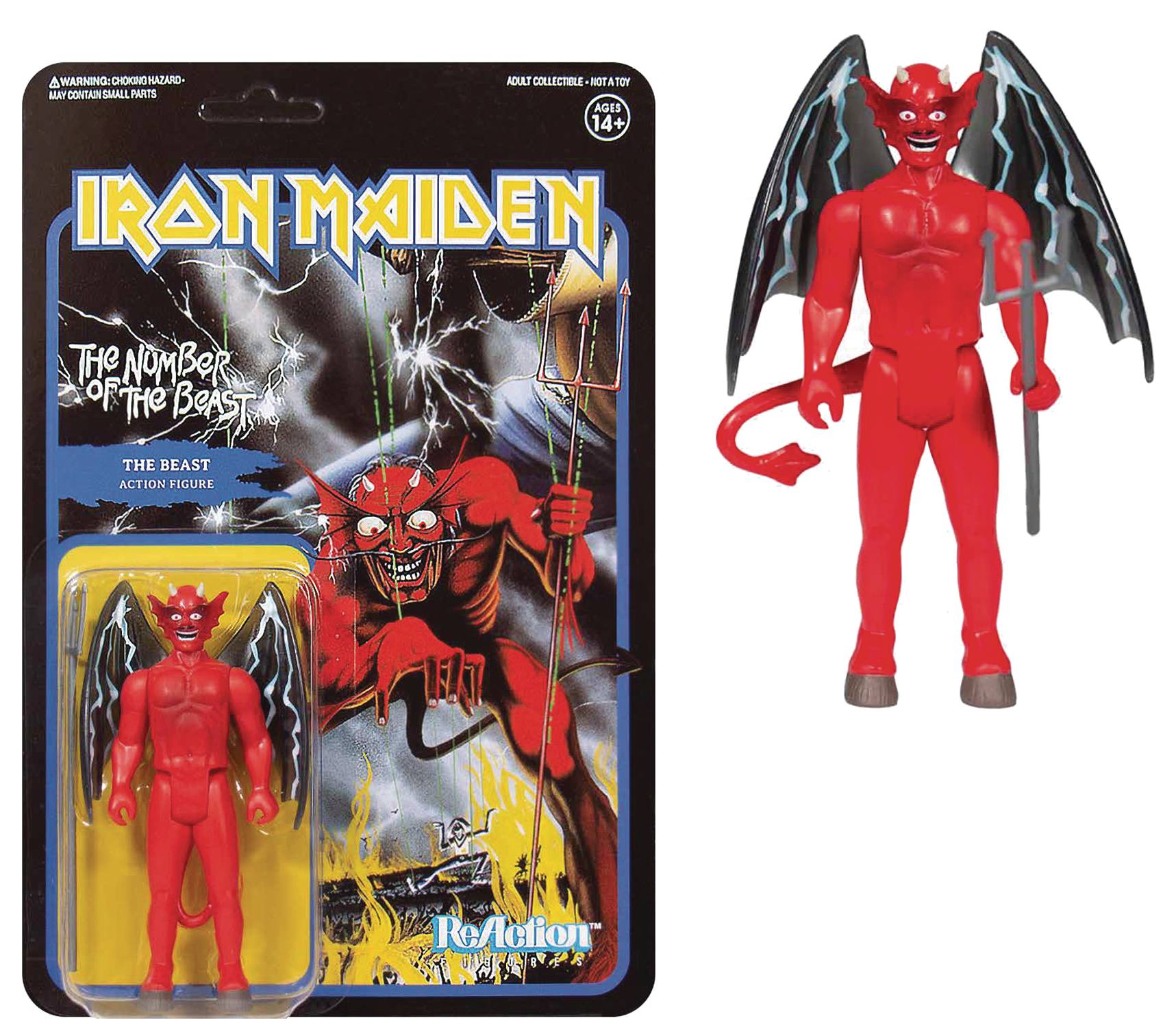 reaction iron maiden figures