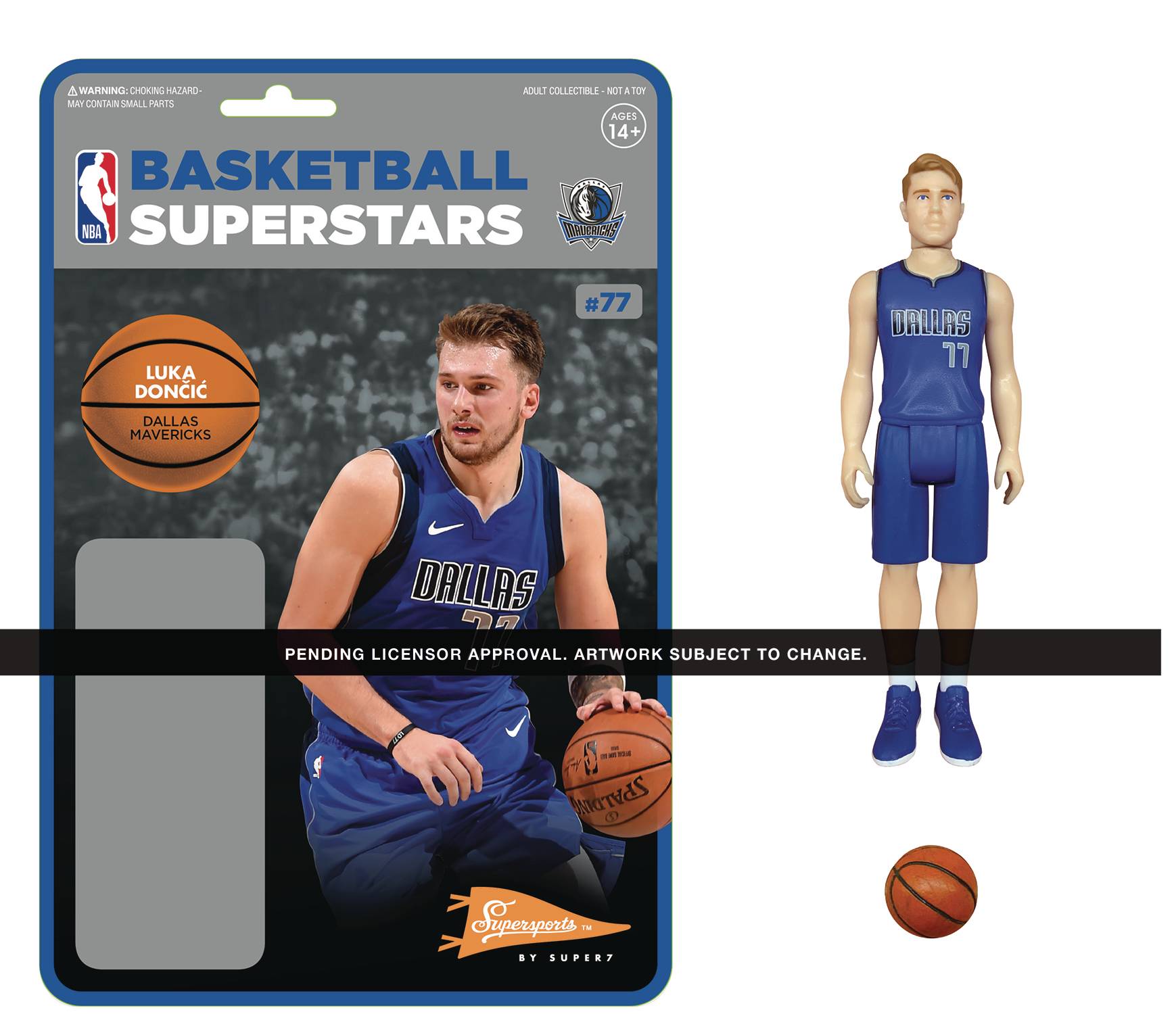 NBA Dallas Mavericks Luka Doncic Real Masterpiece 1:6 Scale Action Figure