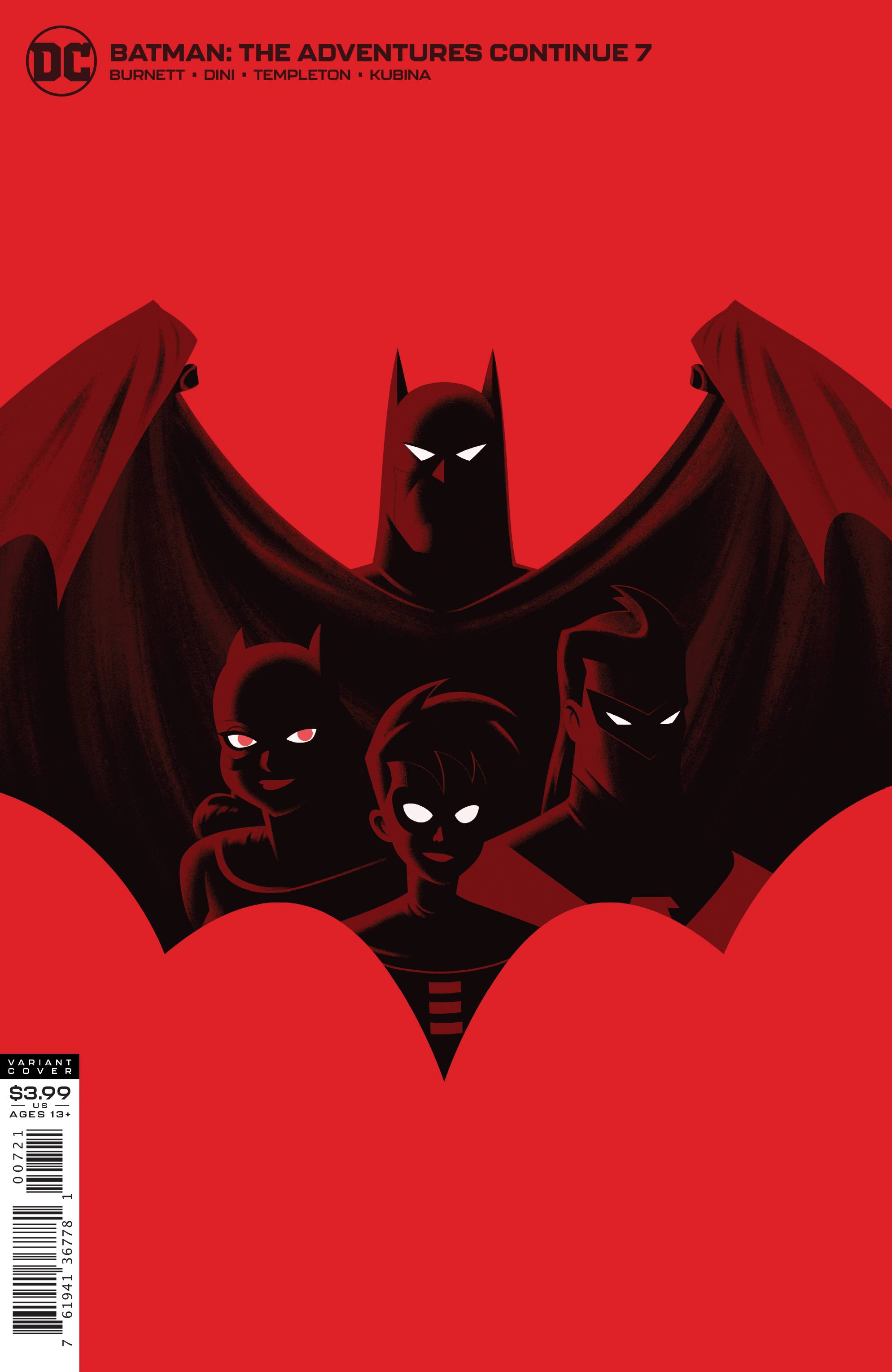 BATMAN THE ADVENTURES CONTINUE #7 (OF 6) JUSTIN ERICKSON VAR